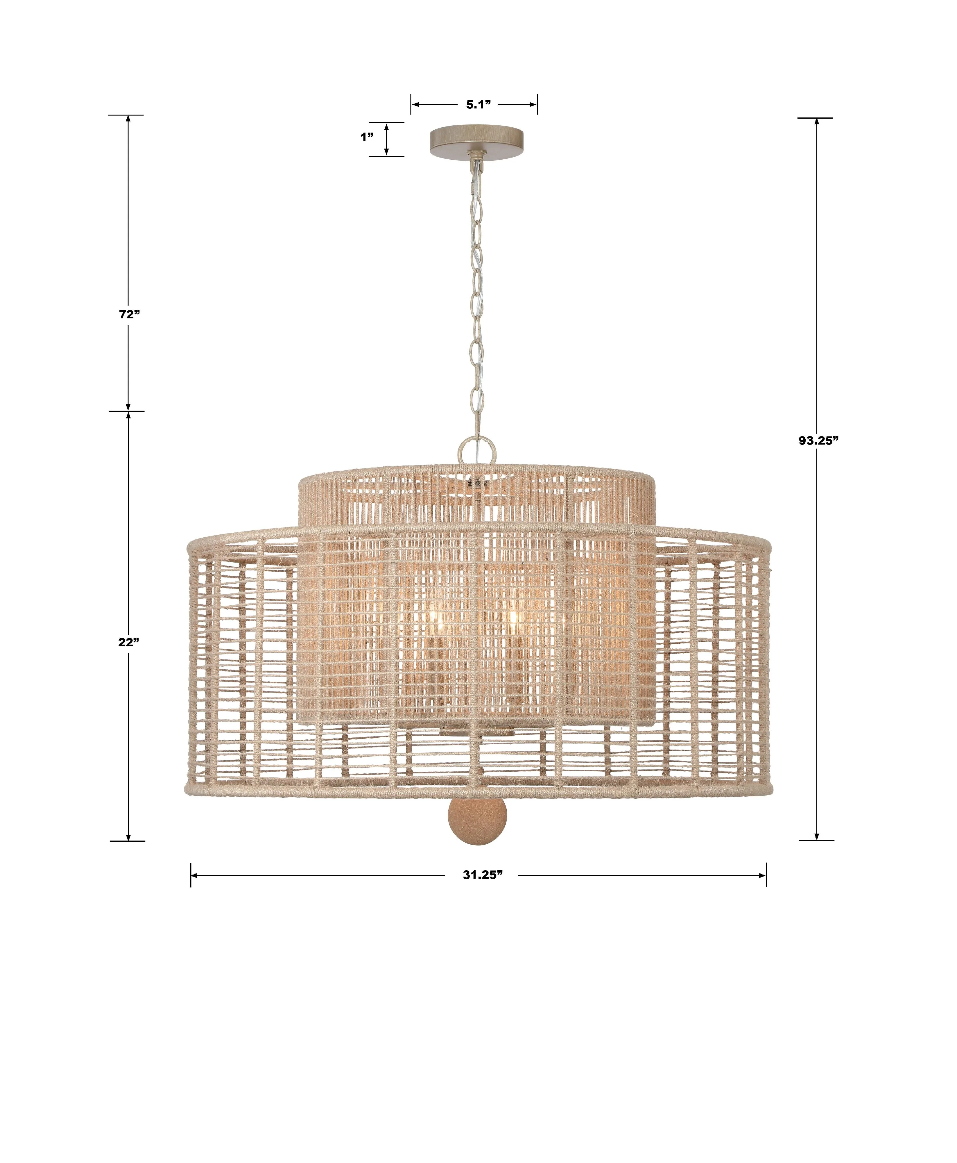 Crystorama Jayna 31.25'' Burnished Silver Chandelier - Image 9