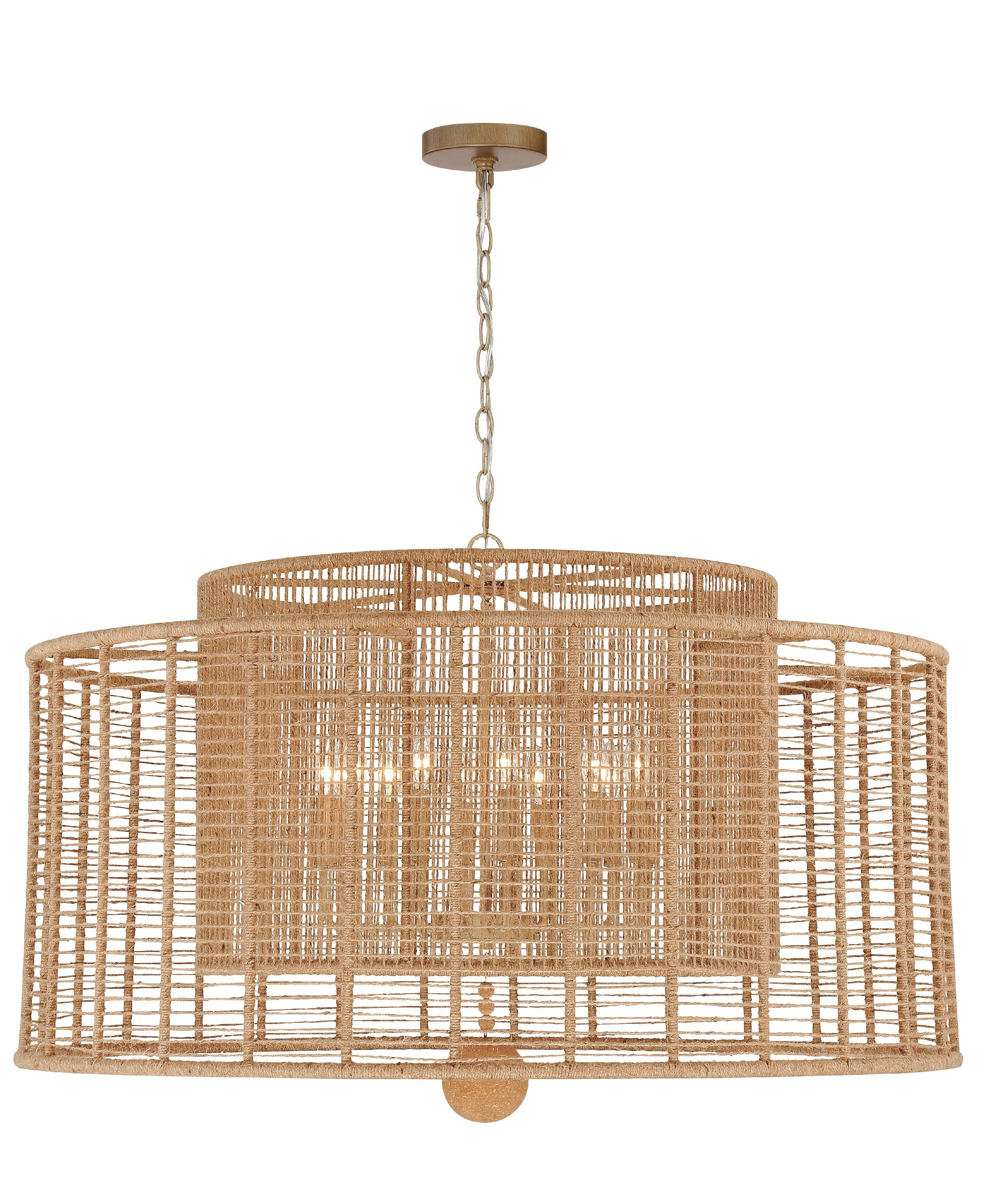 Crystorama Jayna 42.75'' Burnished Silver Chandelier - Image 2