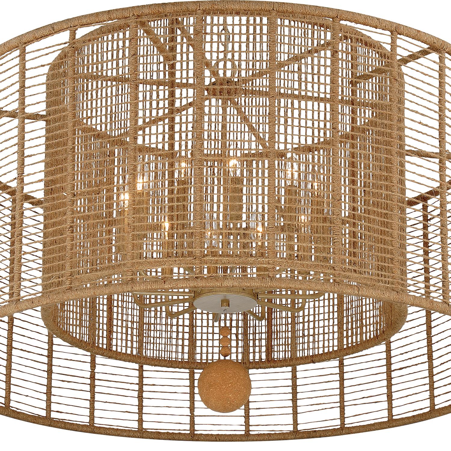 Crystorama Jayna 42.75'' Burnished Silver Chandelier - Image 5