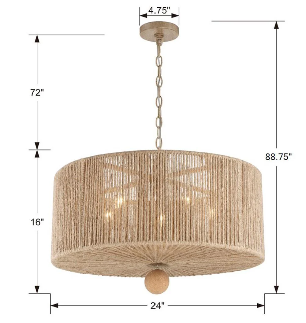 Crystorama Jessa 24'' Burnished Silver Chandelier - Image 9