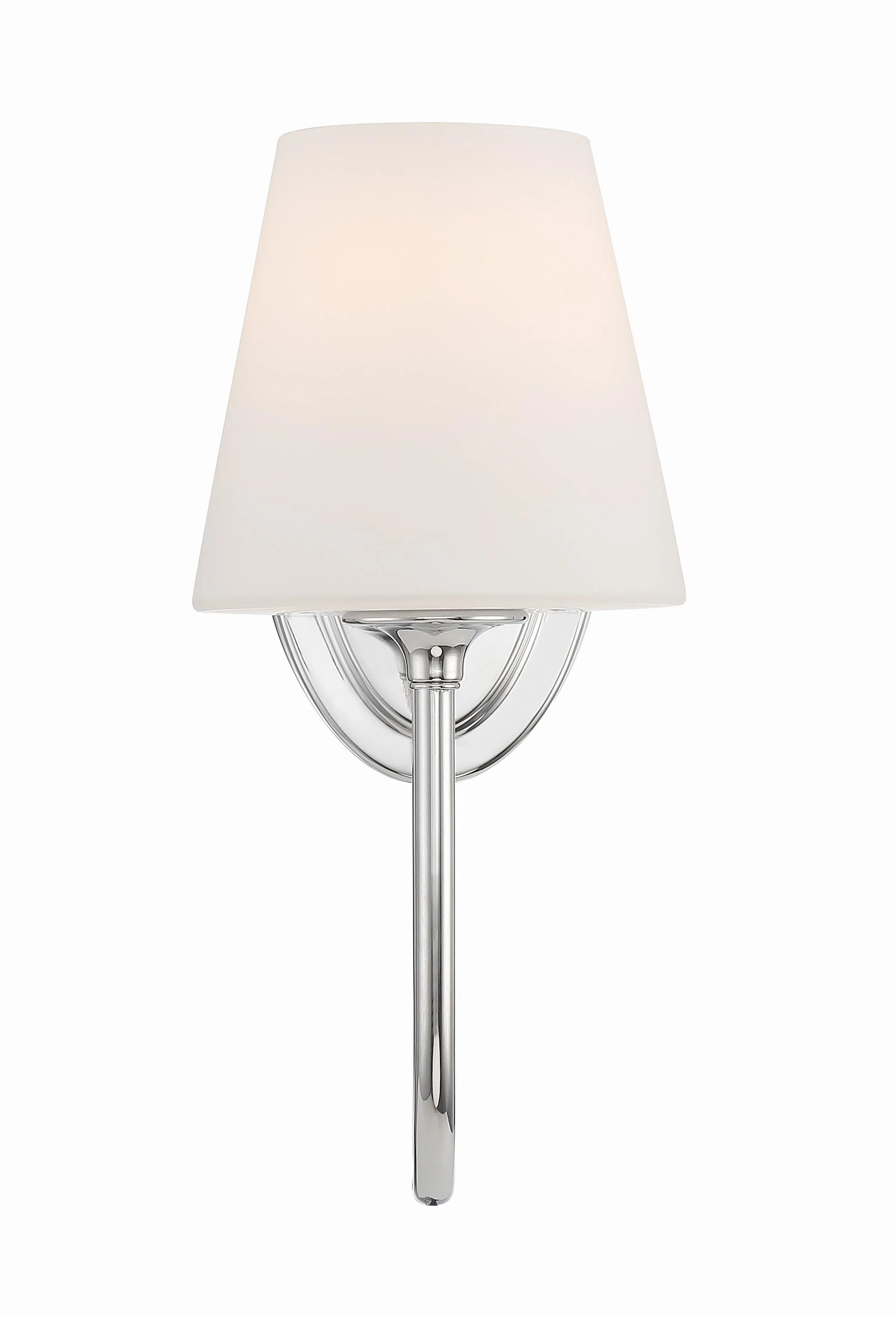 Crystorama Juno 6'' Polished Nickel Sconce - Image 4