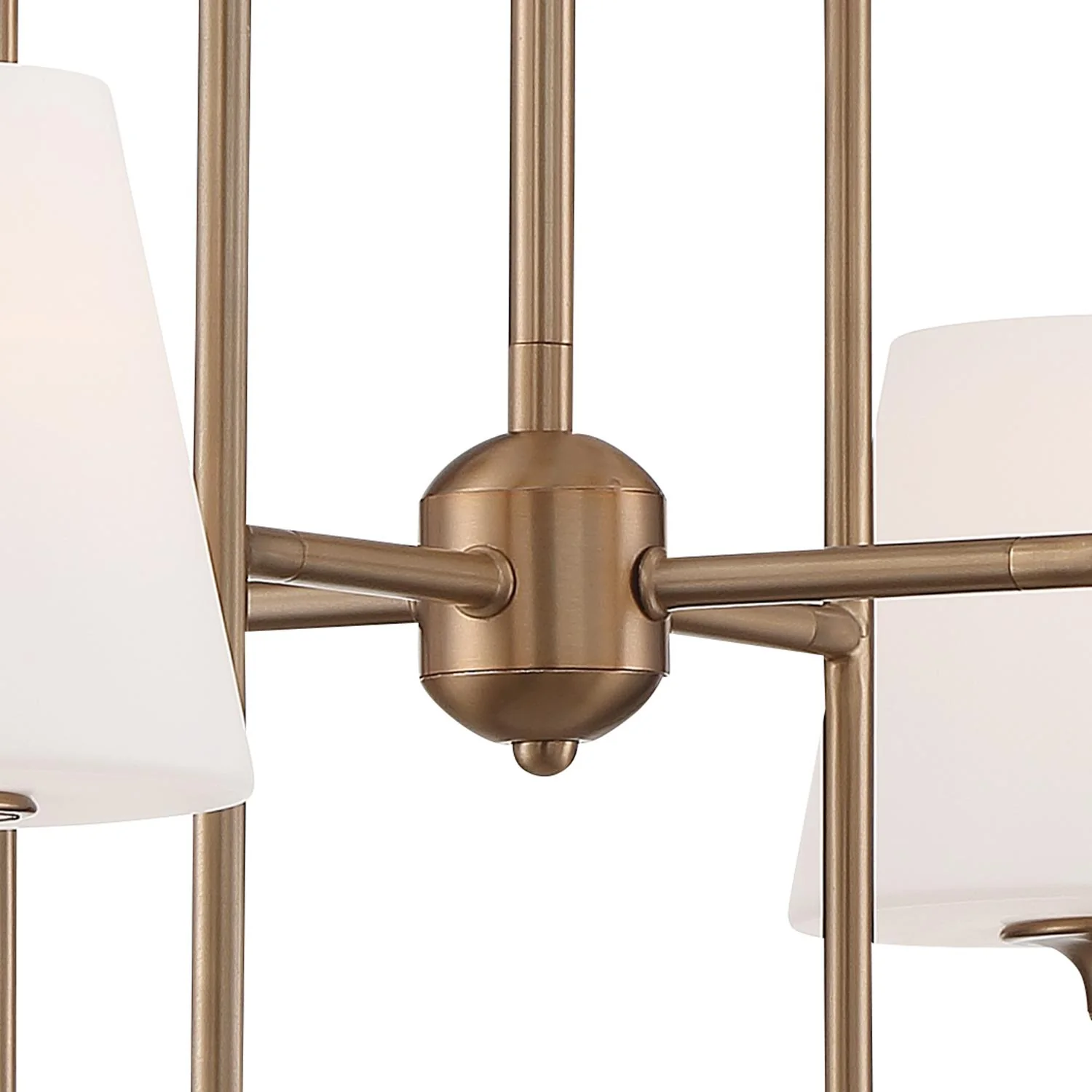 Crystorama Keenan 28'' Vibrant Gold Chandelier - Image 2