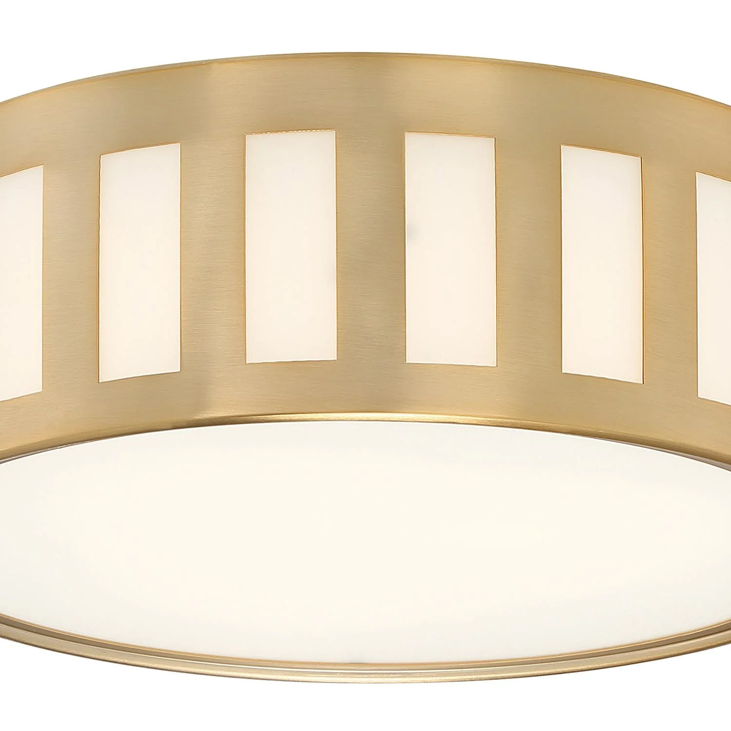 Crystorama Kendal 14'' Vibrant Gold Flush Mount - Image 3