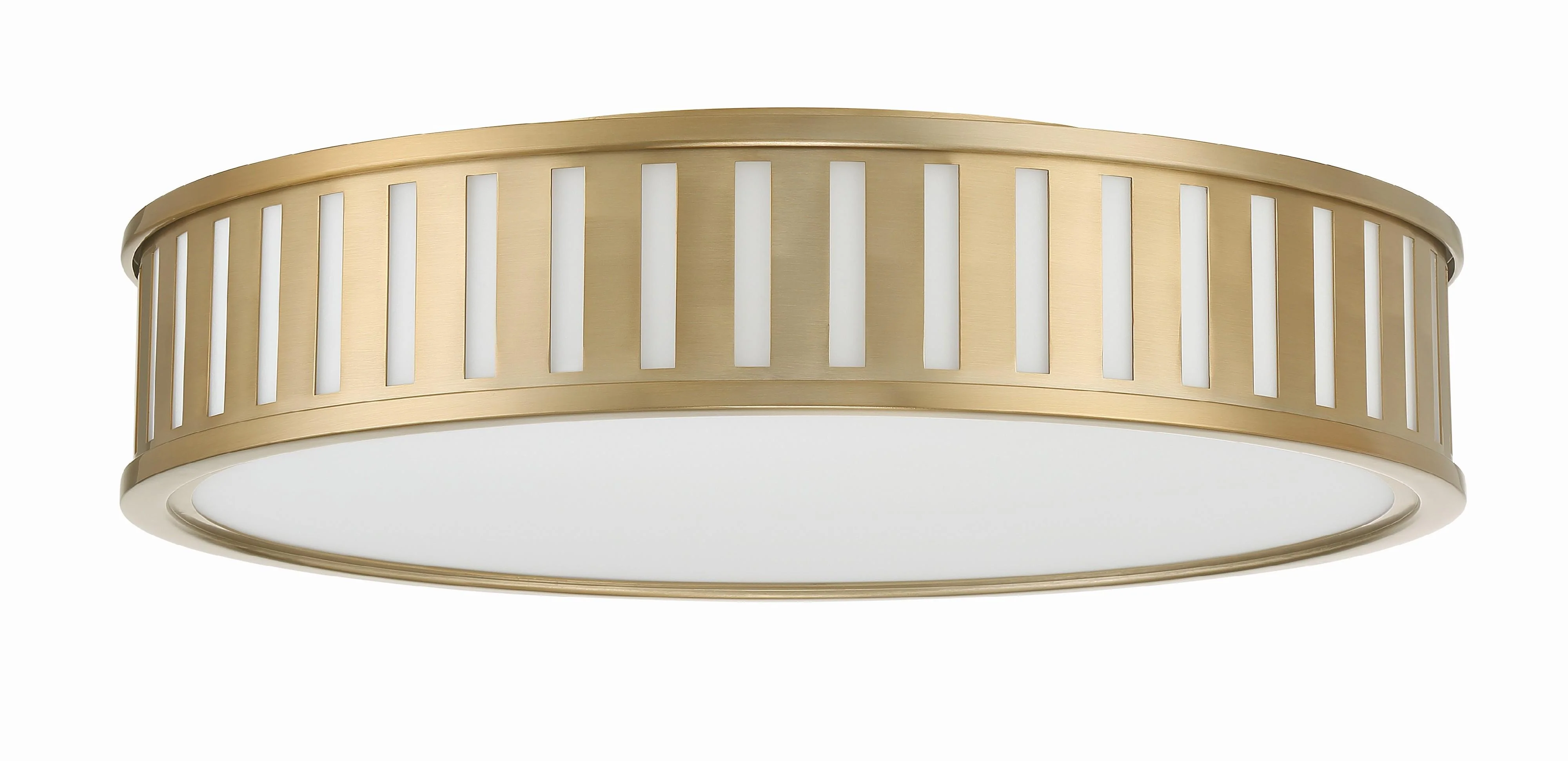 Crystorama Kendal 22.5'' Vibrant Gold Flush Mount - Image 2