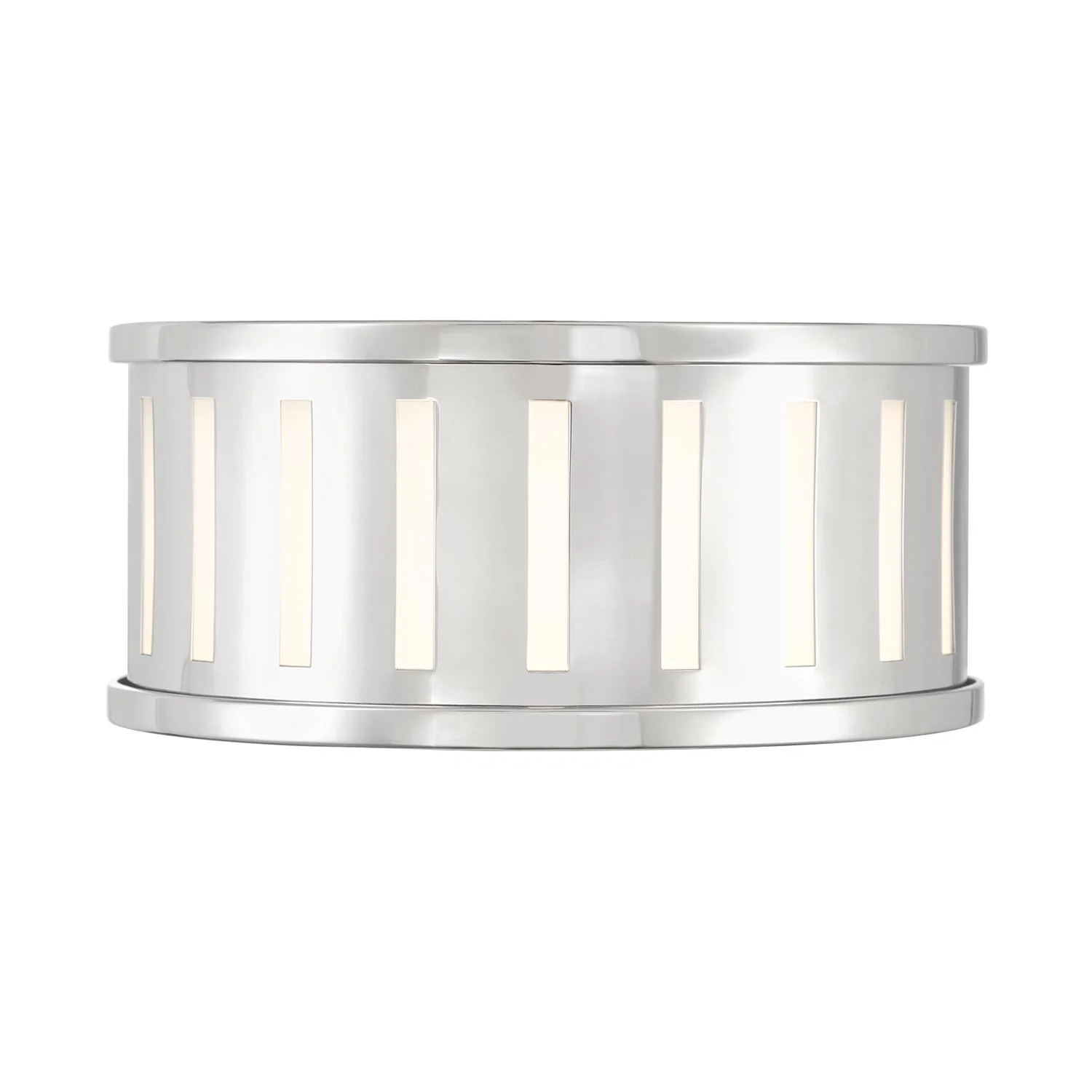 Crystorama Kendal 9.5'' Polished Nickel Flush Mount - Image 3