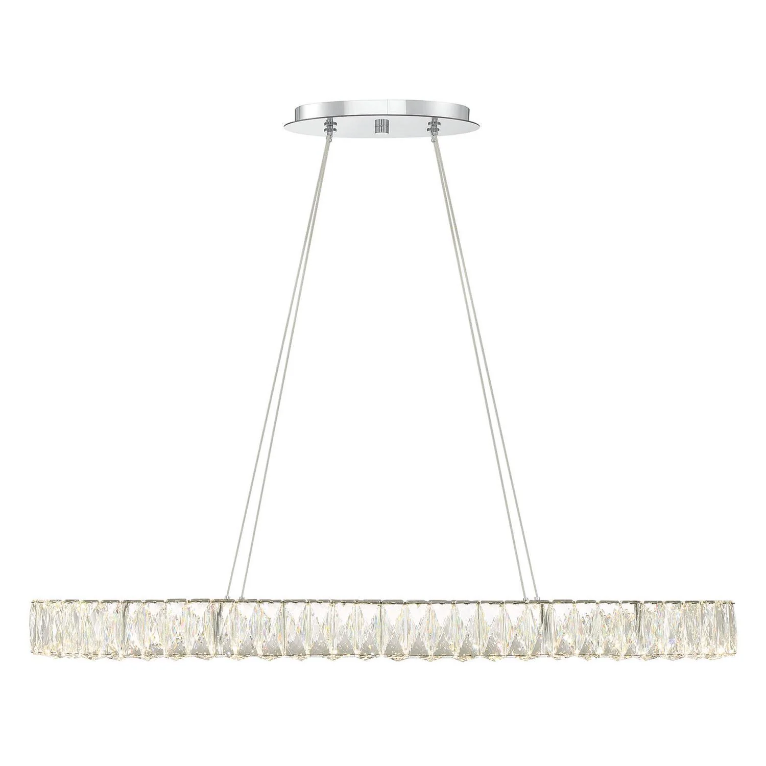 Crystorama Kinsley 39'' Polished Chrome Chandelier - Image 3