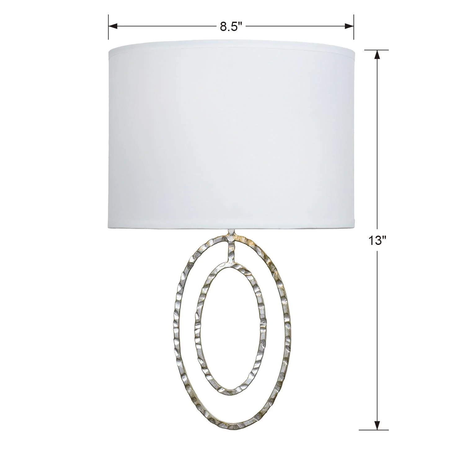 Crystorama Layla 8.5'' Antique Silver Sconce - Image 3