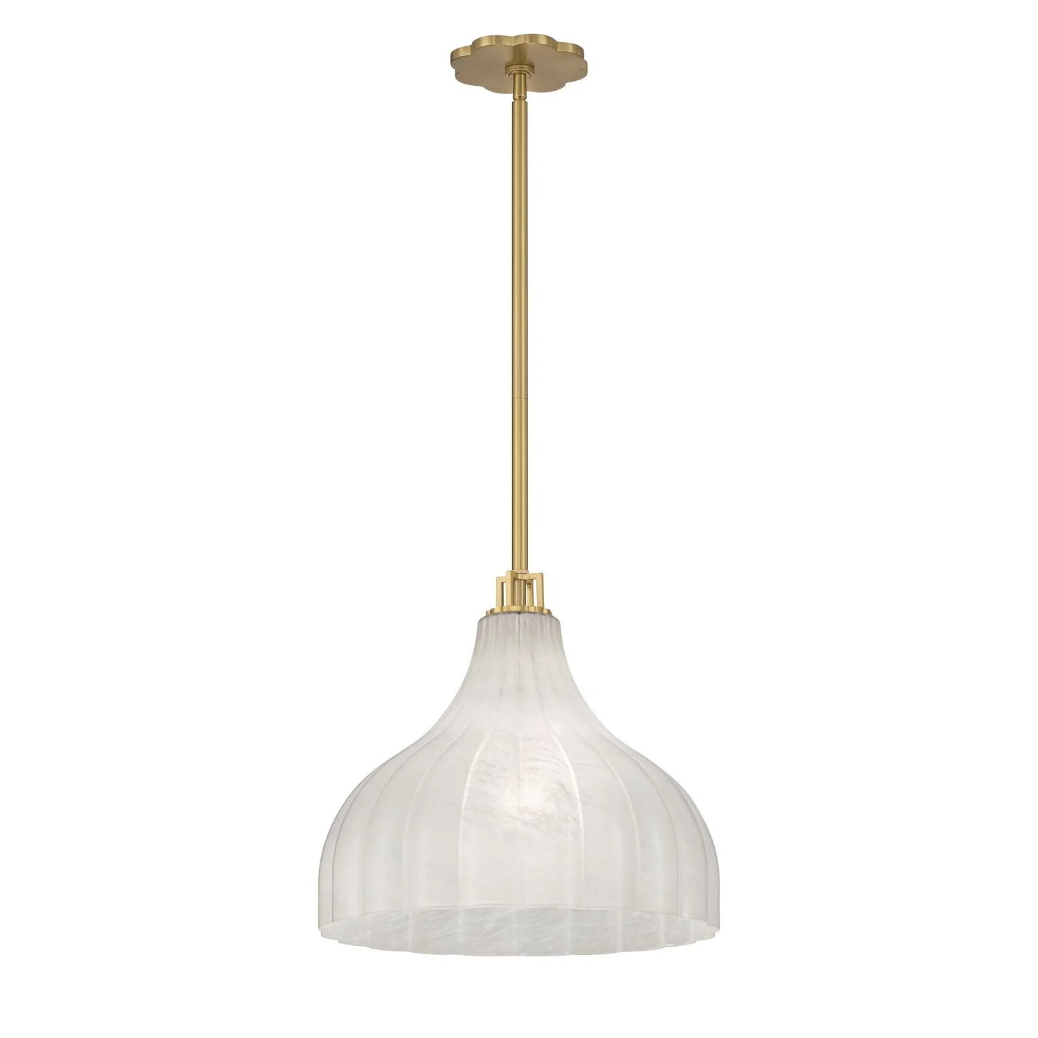 Crystorama Layton 15'' Luxe Gold Pendant