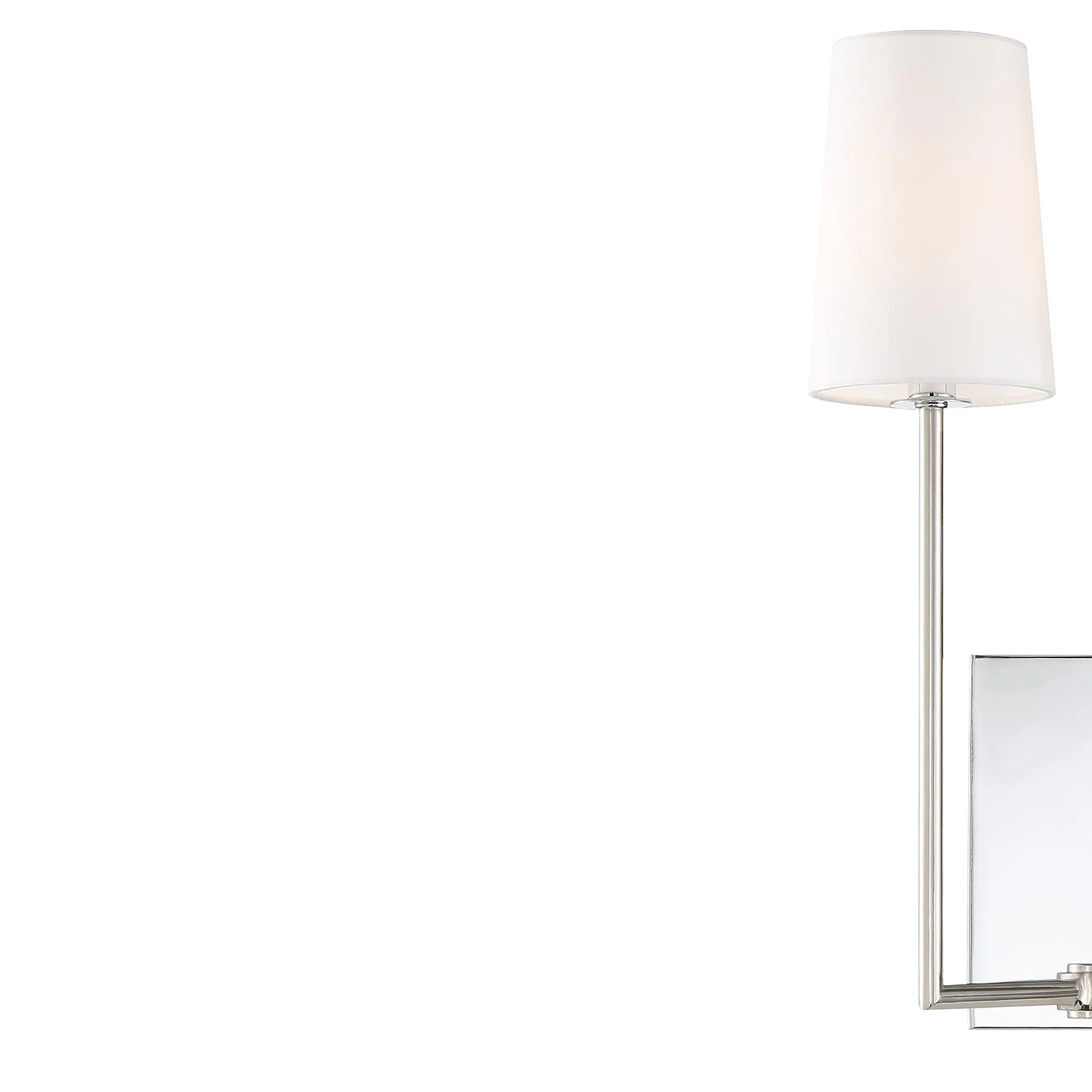 Crystorama Lena 10'' Polished Chrome Sconce - Image 3
