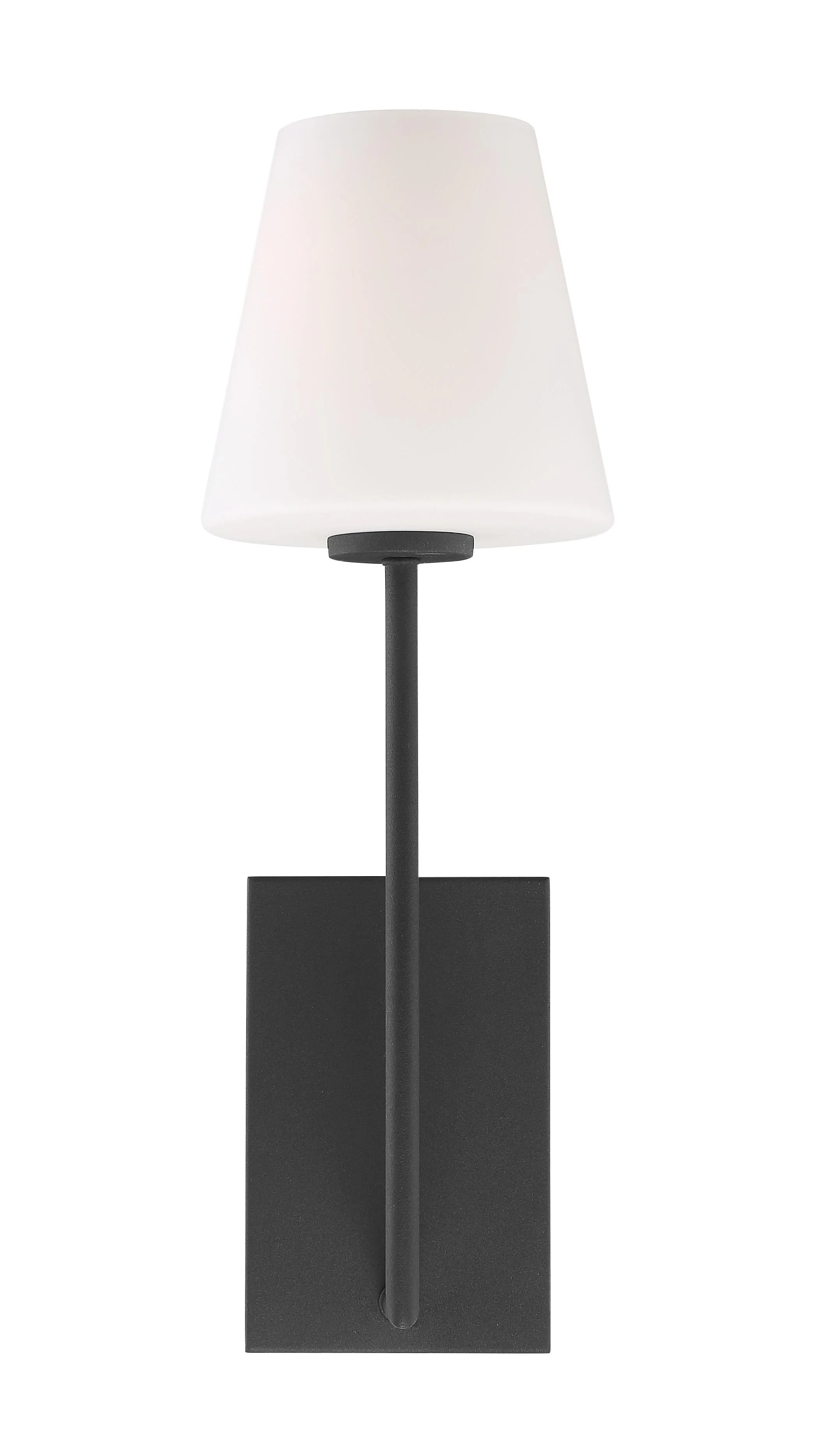 Crystorama Lena 6'' Black Forged Sconce - Image 2