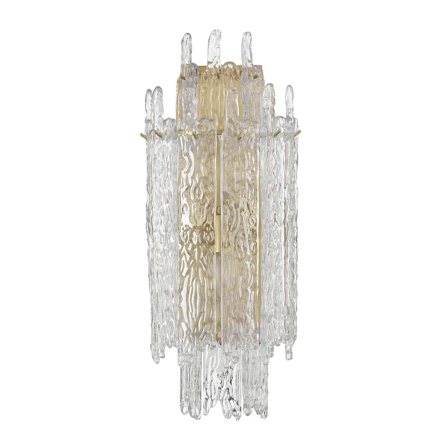 Crystorama Libby Langdon Ackerly 7.5'' Aged Brass Sconce - Image 2