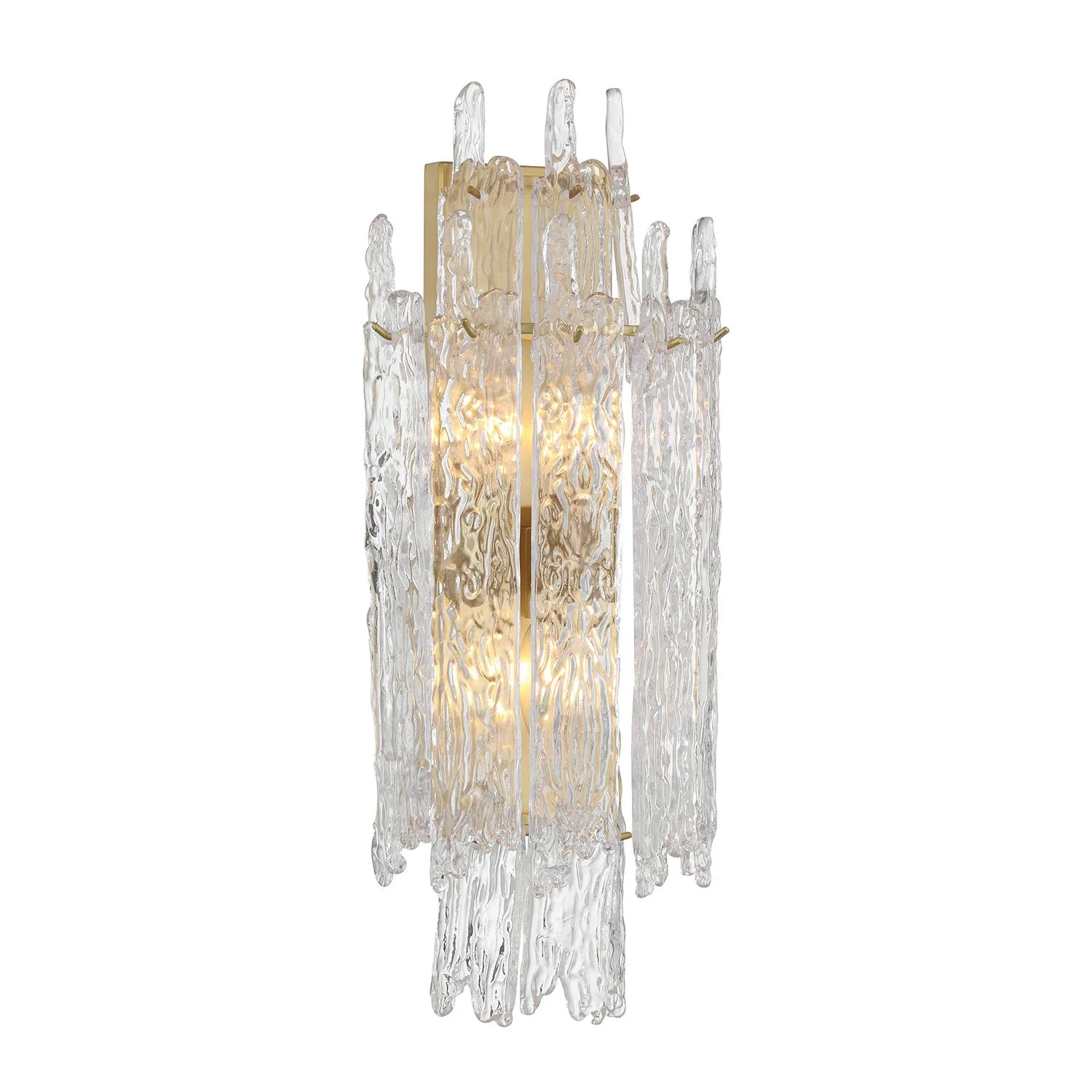 Crystorama Libby Langdon Ackerly 7.5'' Aged Brass Sconce - Image 4