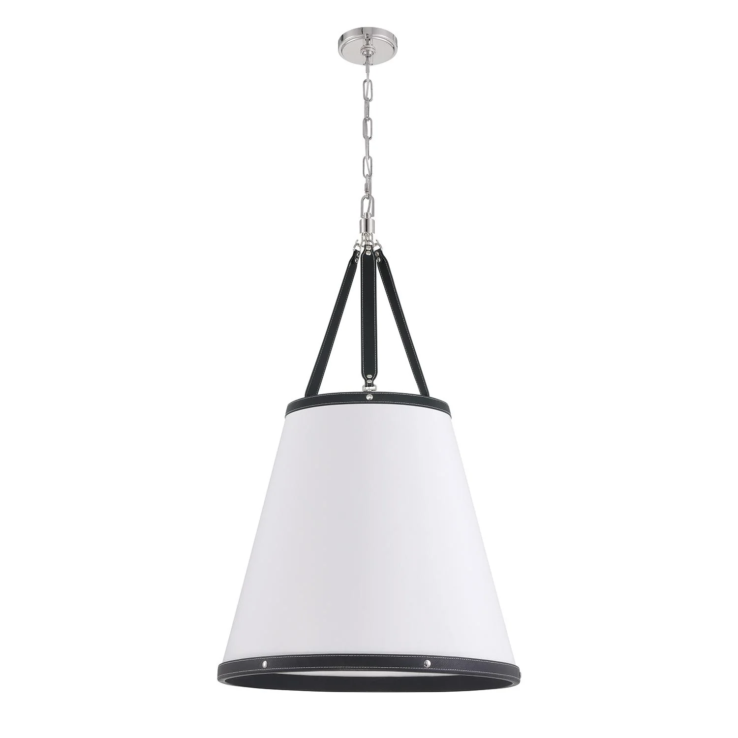 Crystorama Libby Langdon Callahan 21'' Polished Nickel Pendant - Image 2