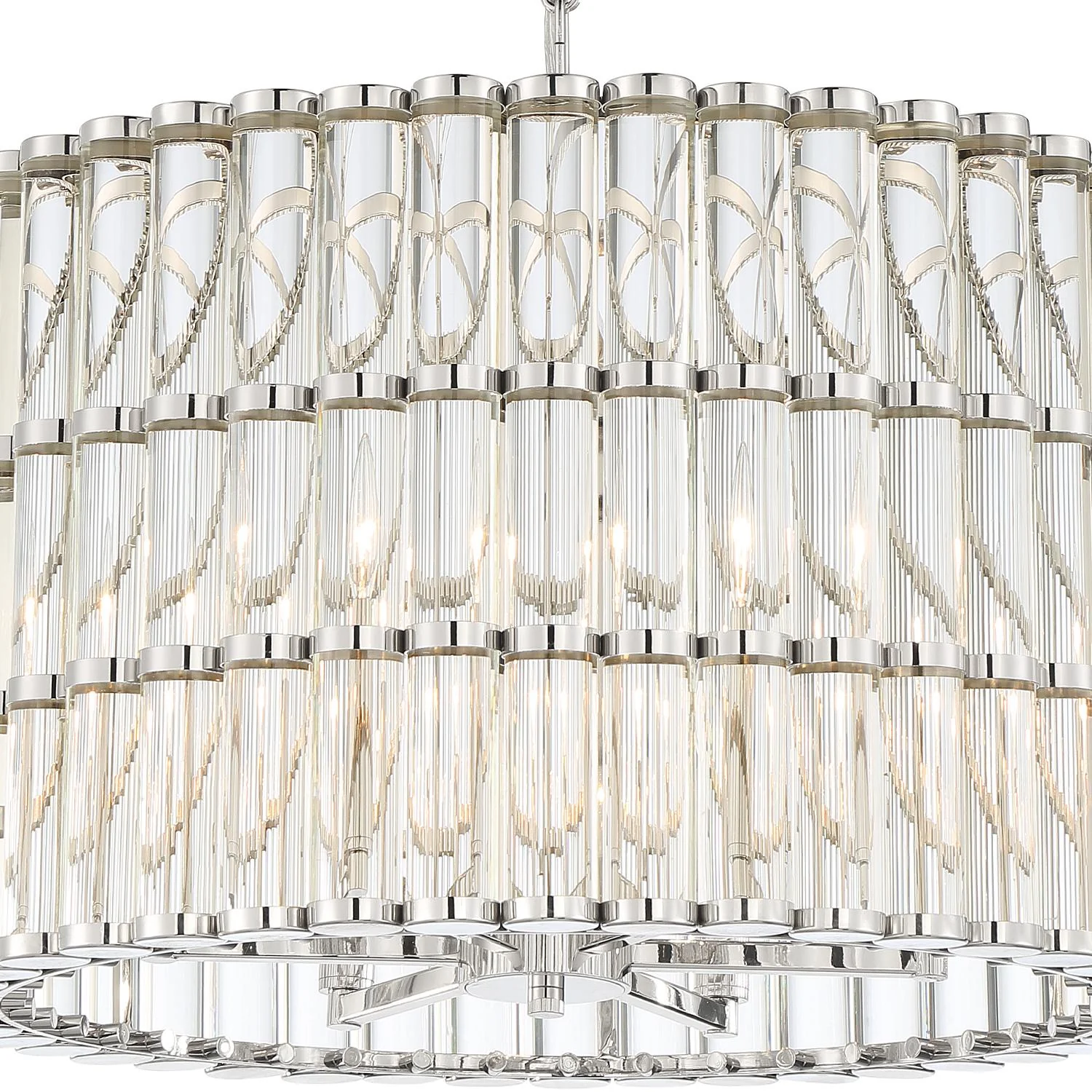 Crystorama Libby Langdon Elliot 22.5'' Polished Nickel Chandelier - Image 6