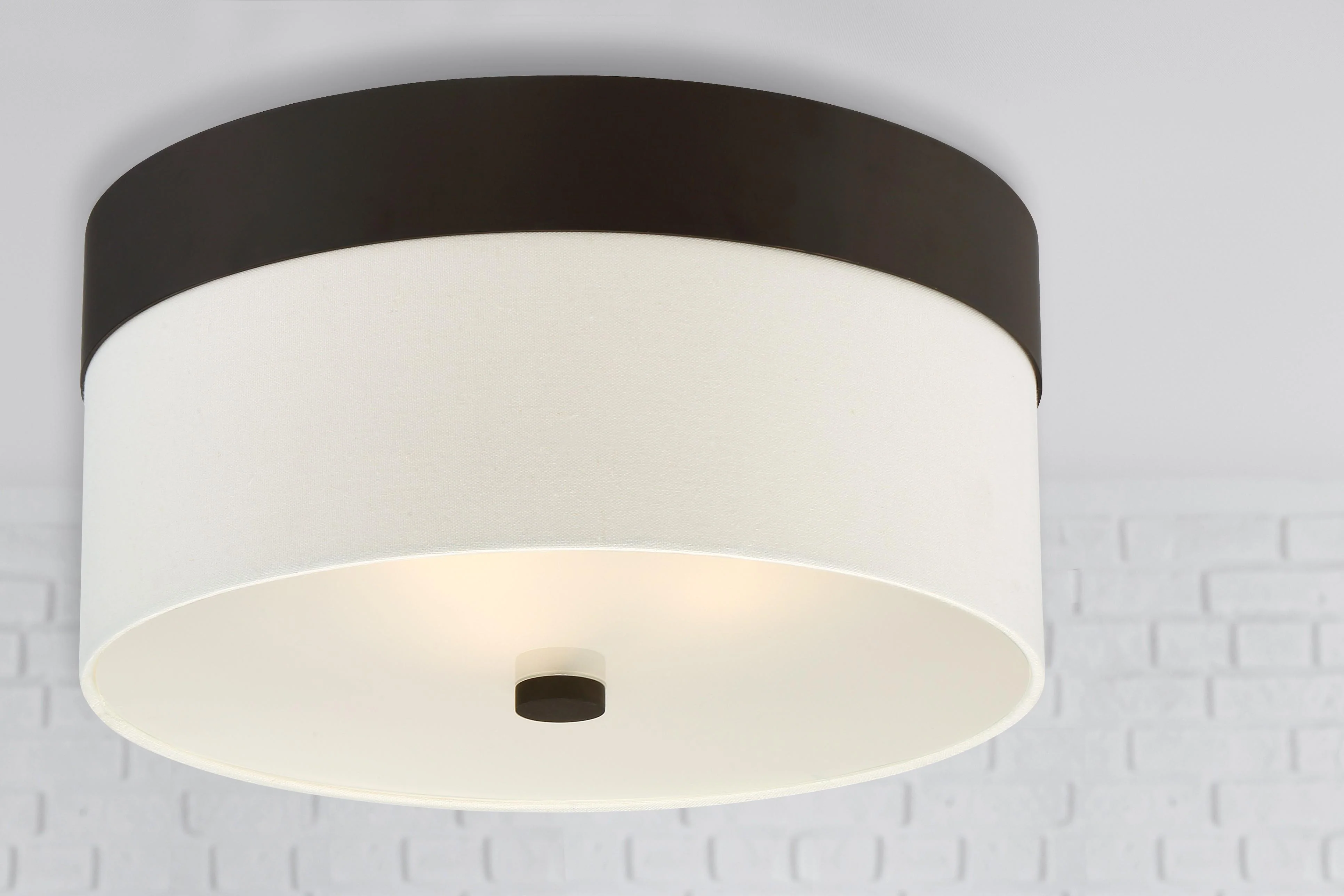 Crystorama Libby Langdon Grayson 16'' Dark Bronze Flush Mount - Image 6