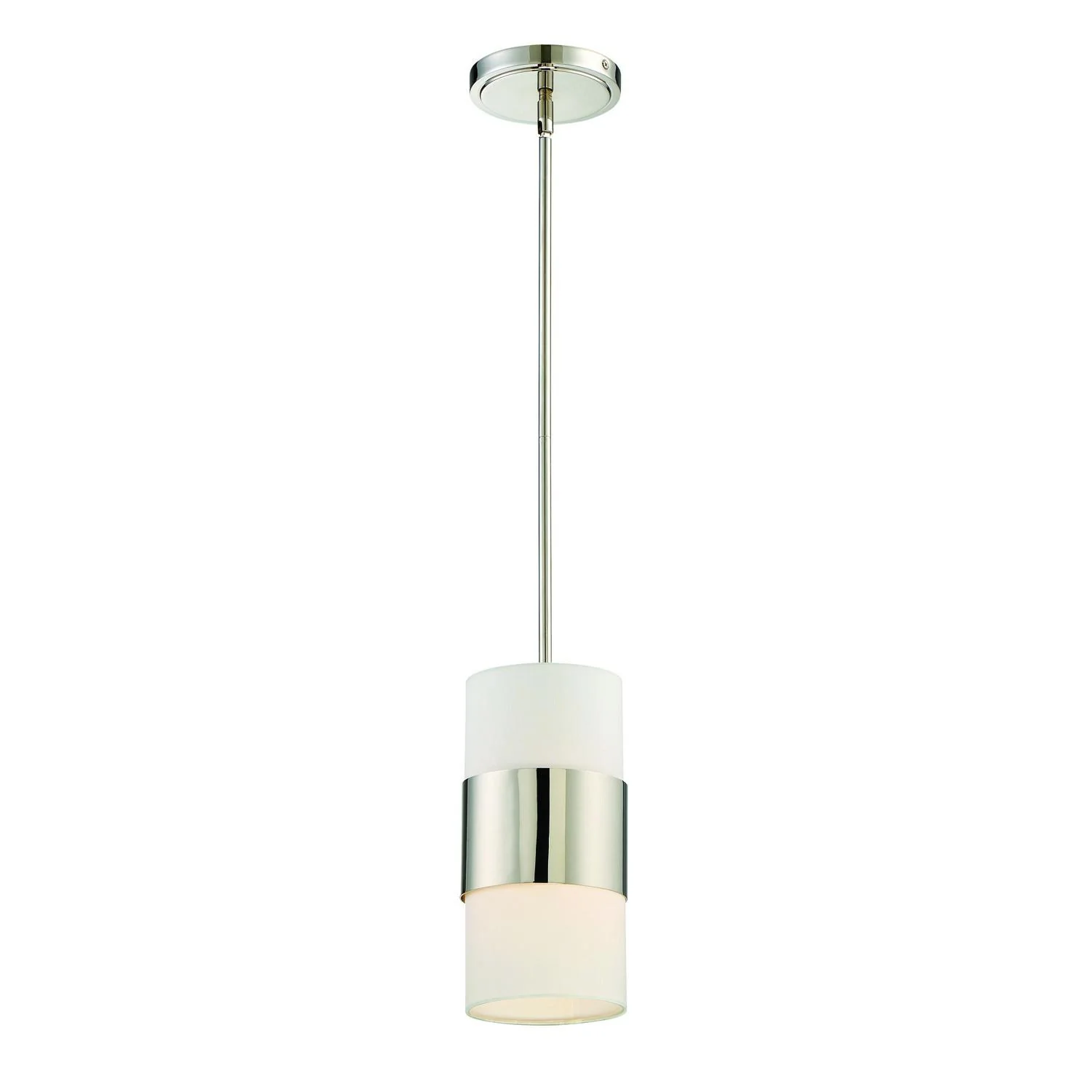 Crystorama Libby Langdon Grayson 6'' Polished Nickel Pendant