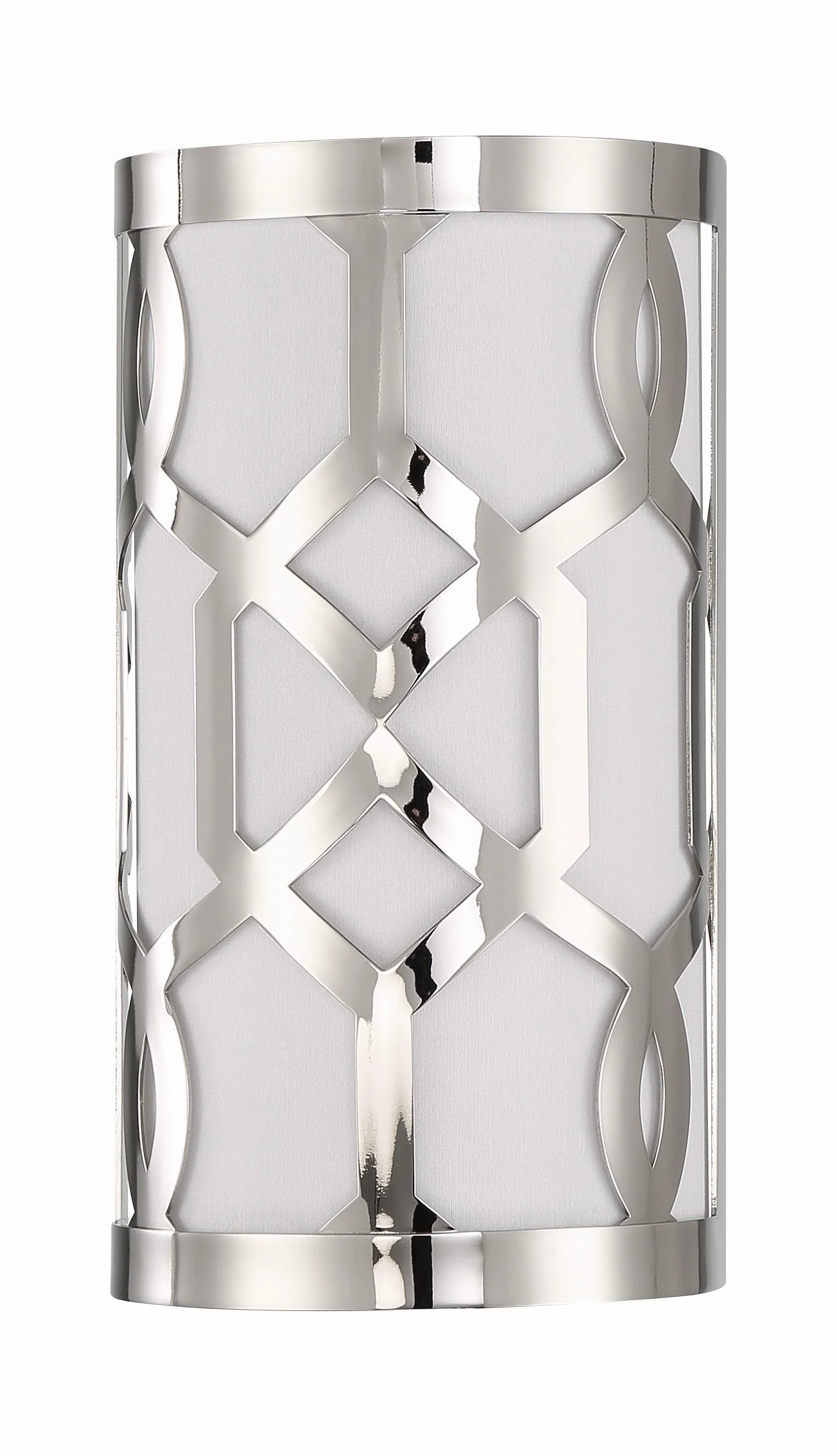 Crystorama Libby Langdon Jennings 6.5'' Polished Nickel Sconce - Image 2