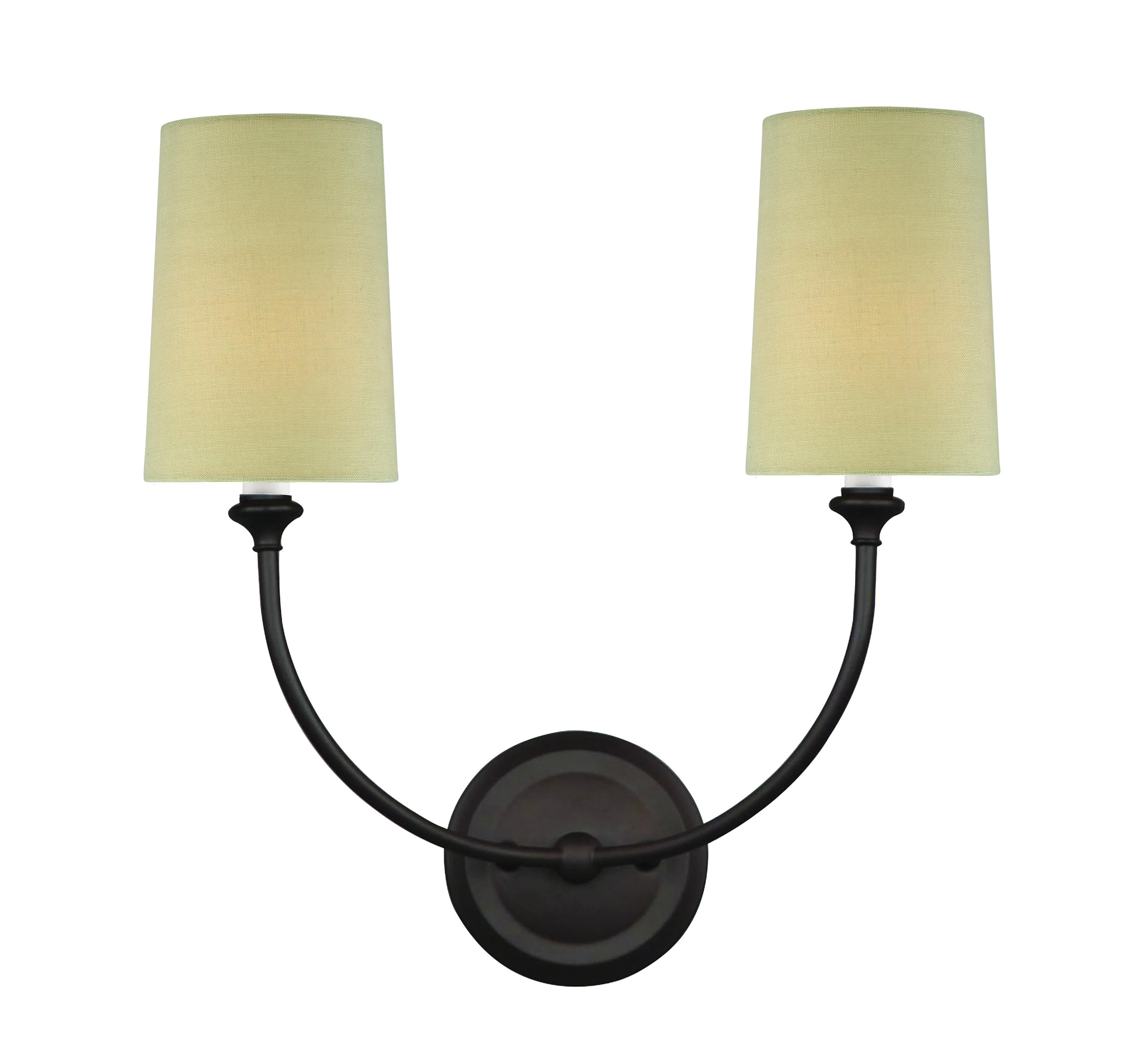 Crystorama Libby Langdon Sylvan 15.5'' Dark Bronze Sconce