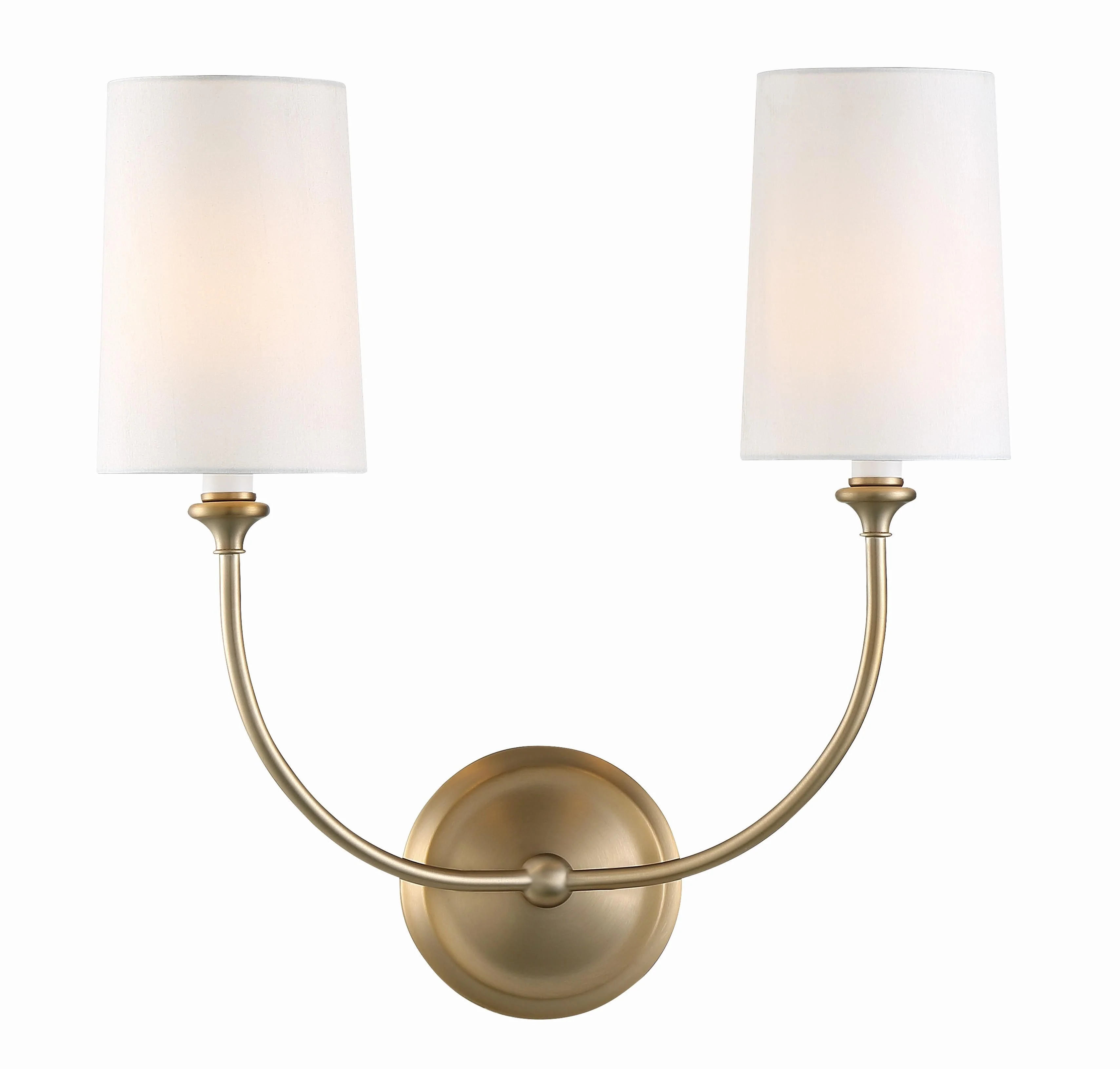 Crystorama Libby Langdon Sylvan 15.5'' Vibrant Gold Sconce