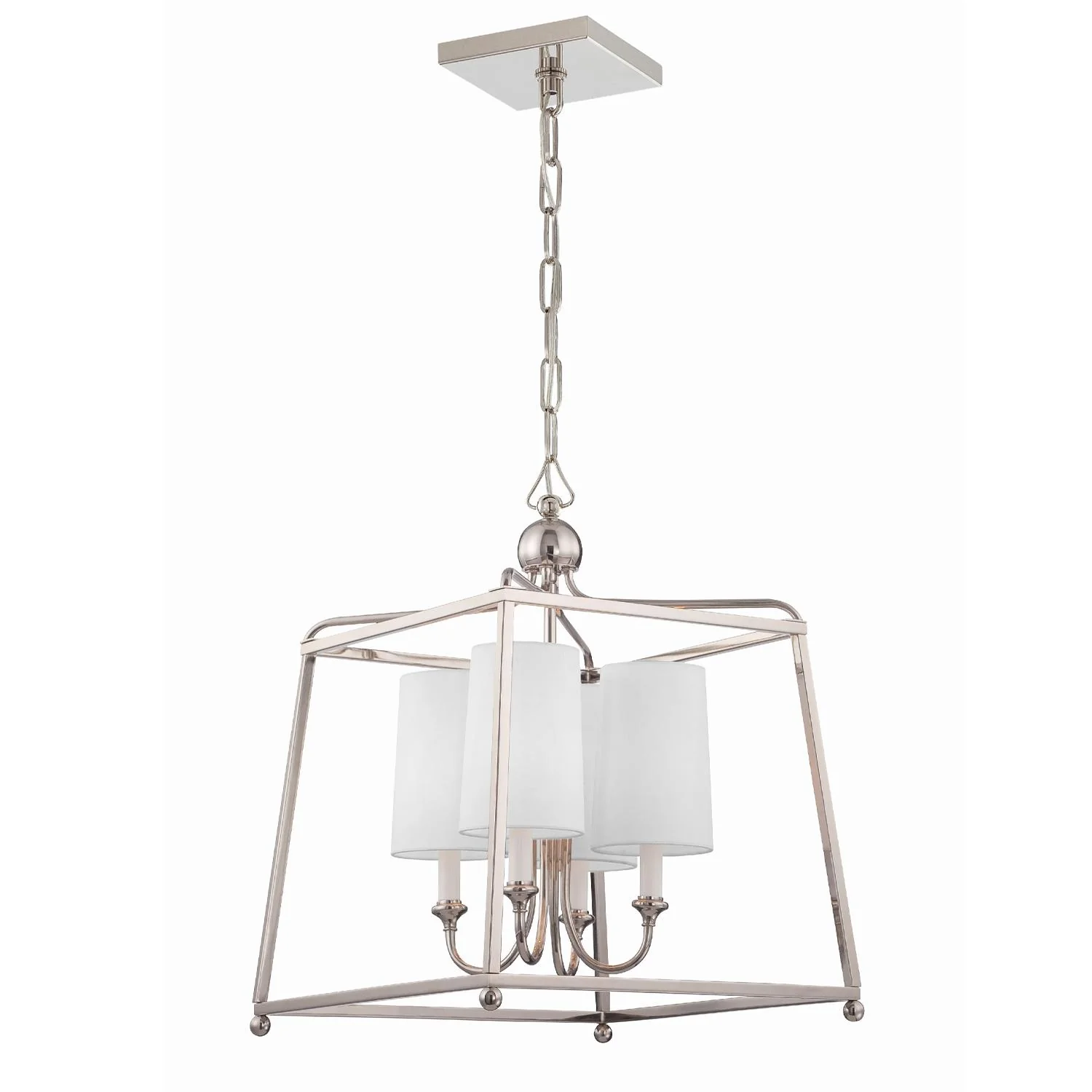 Crystorama Libby Langdon Sylvan 16'' Polished Nickel Chandelier - Image 2