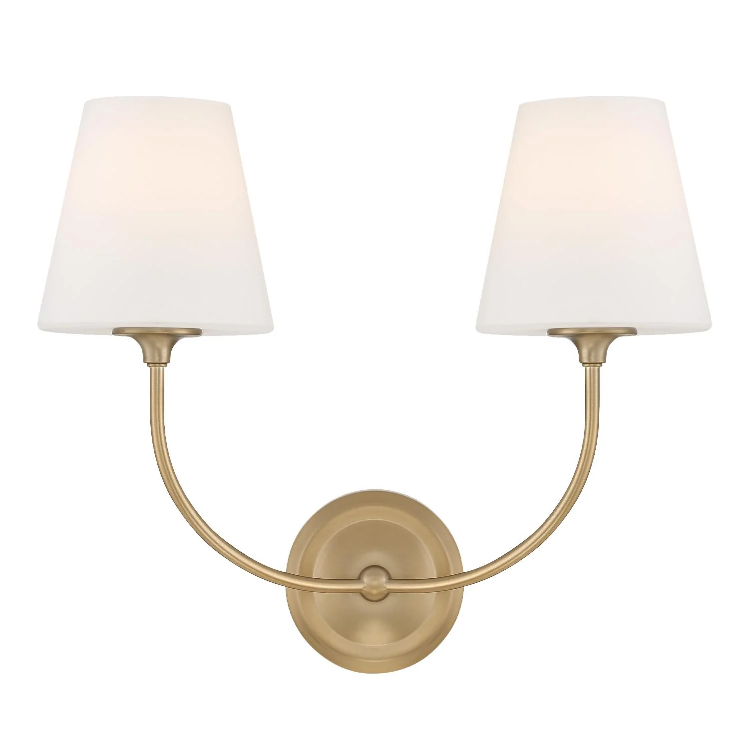 Crystorama Libby Langdon Sylvan 17'' Vibrant Gold Sconce