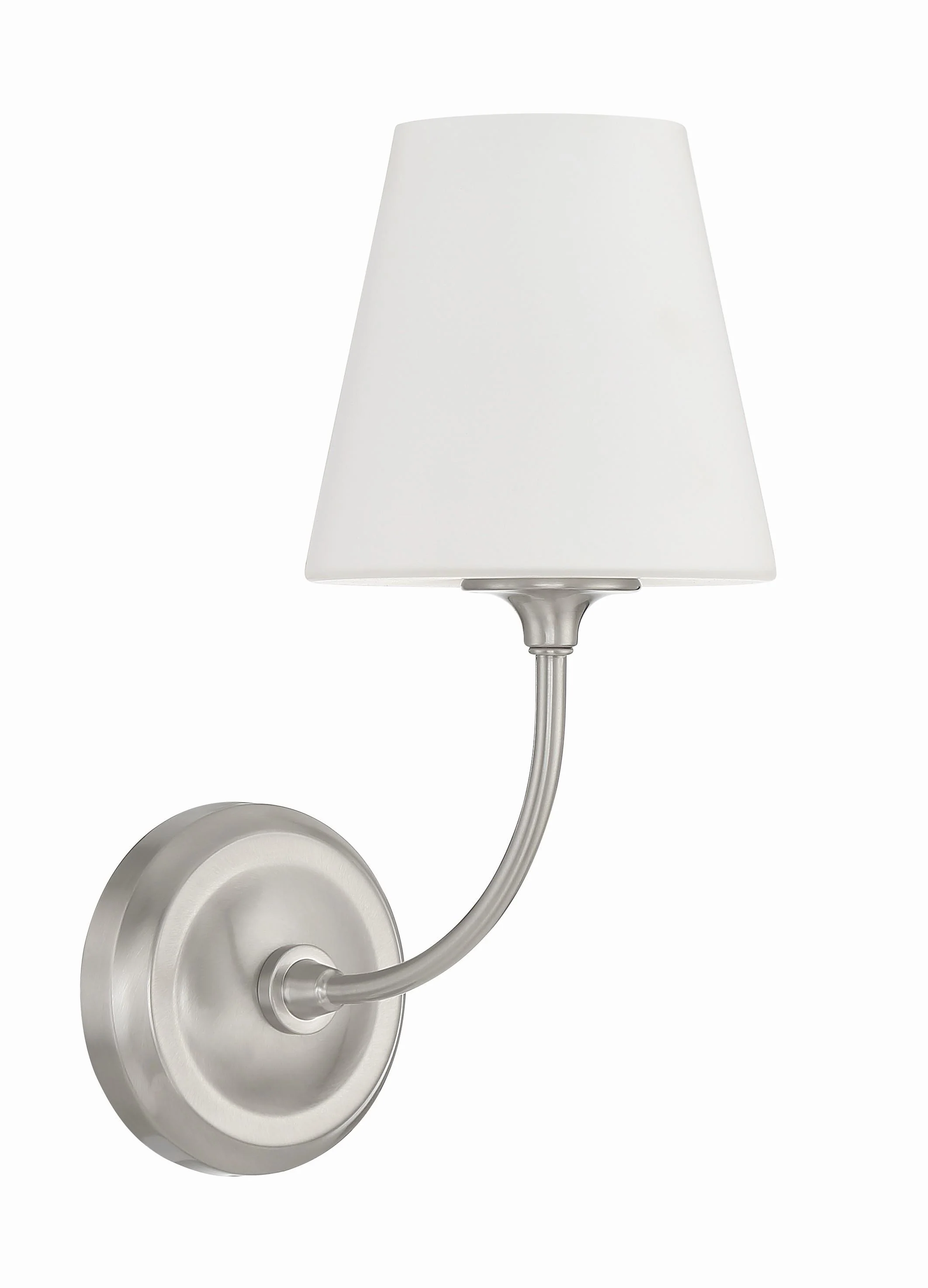 Crystorama Libby Langdon Sylvan 6'' Brushed Nickel Sconce - Image 2