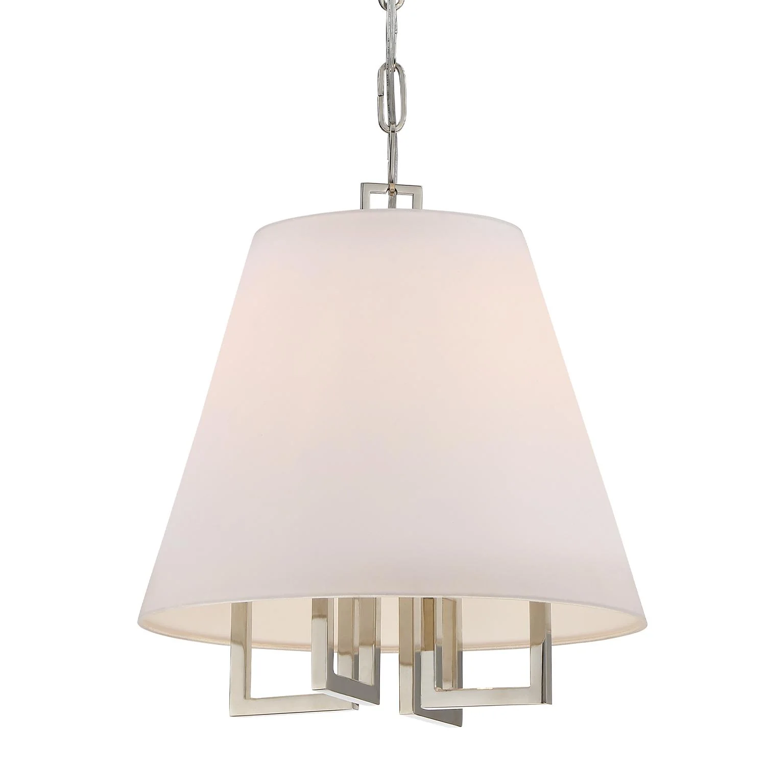 Crystorama Libby Langdon Westwood 13.5'' Polished Nickel Chandelier - Image 3