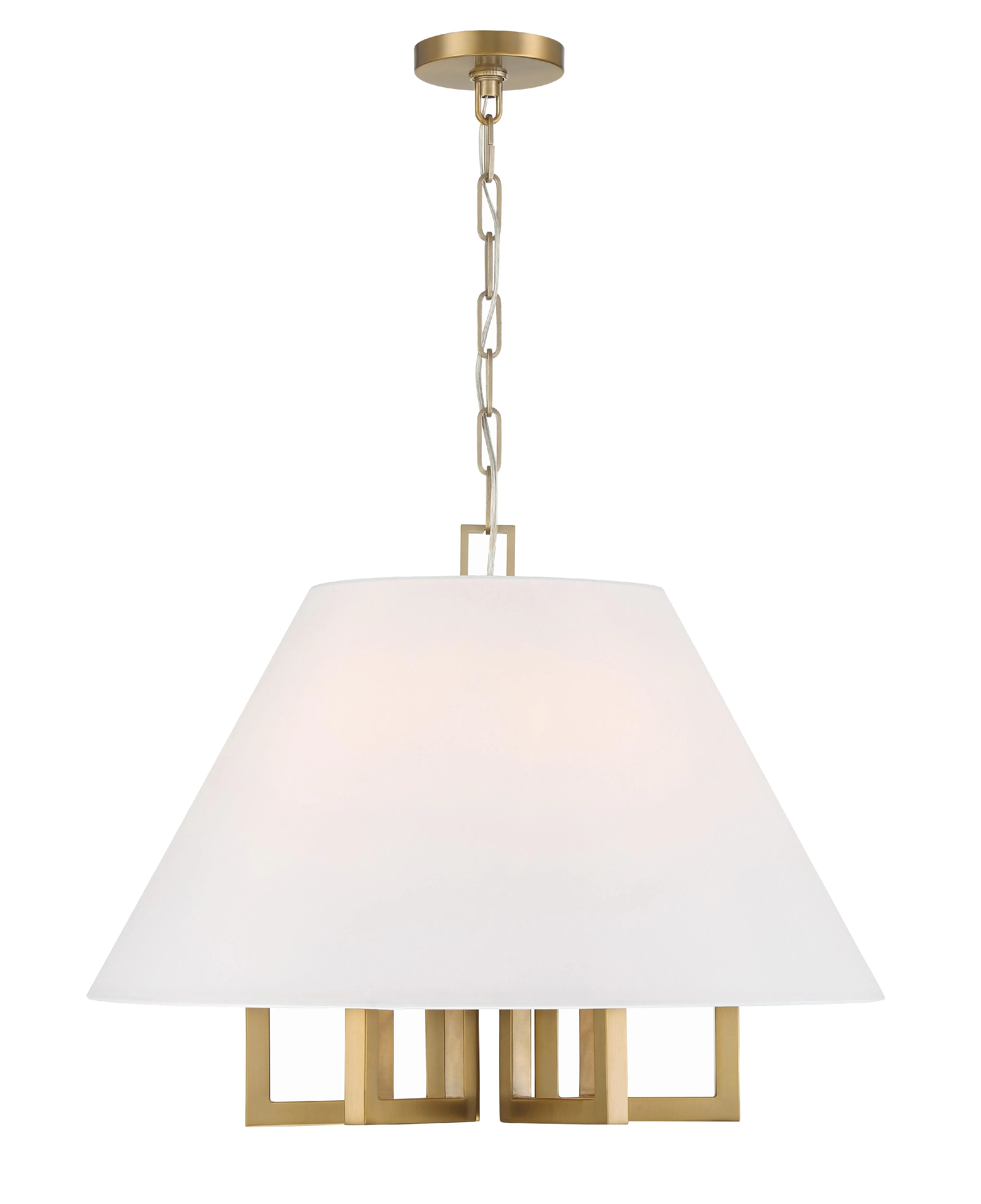 Crystorama Libby Langdon Westwood 24'' Vibrant Gold Chandelier