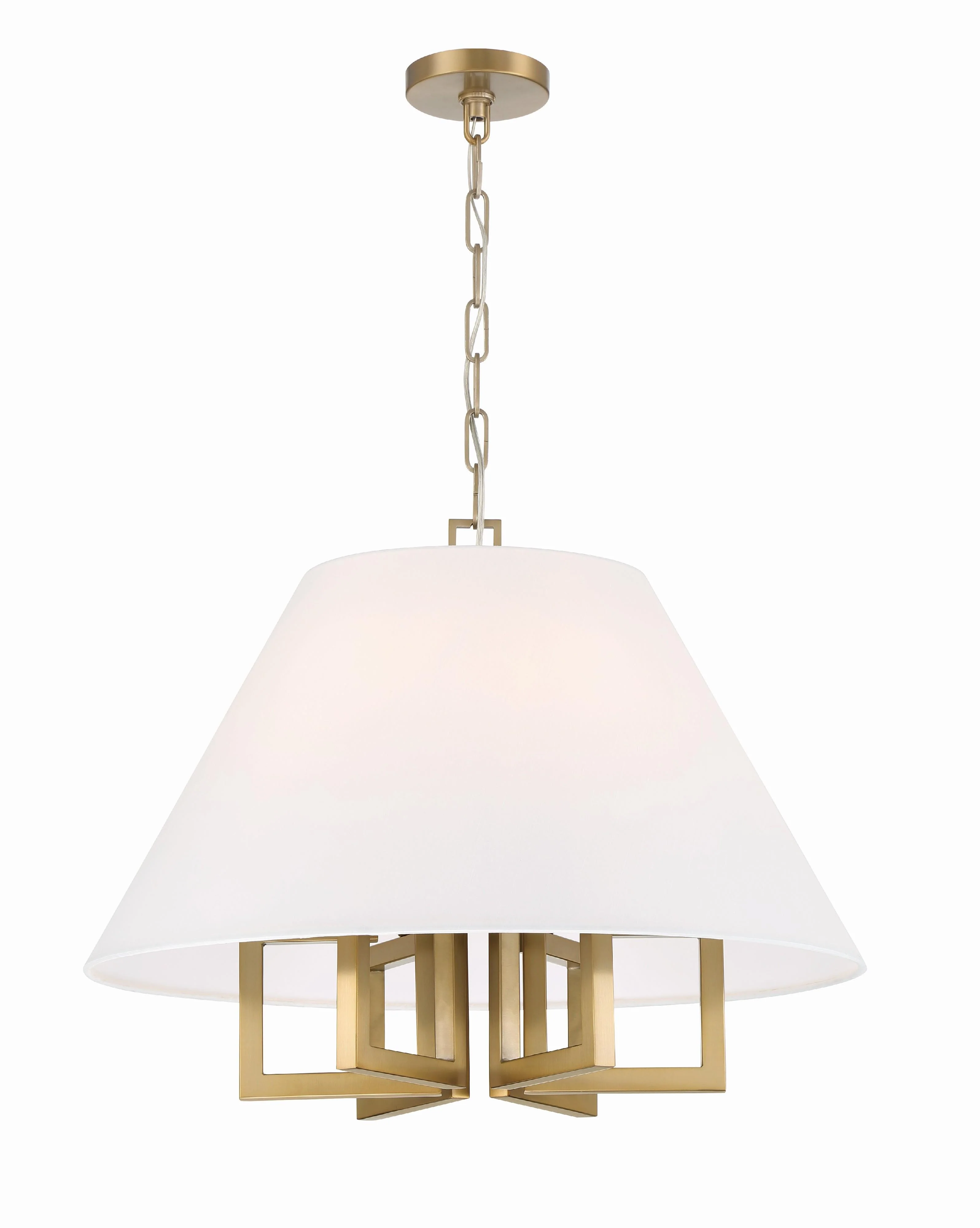 Crystorama Libby Langdon Westwood 24'' Vibrant Gold Chandelier - Image 2