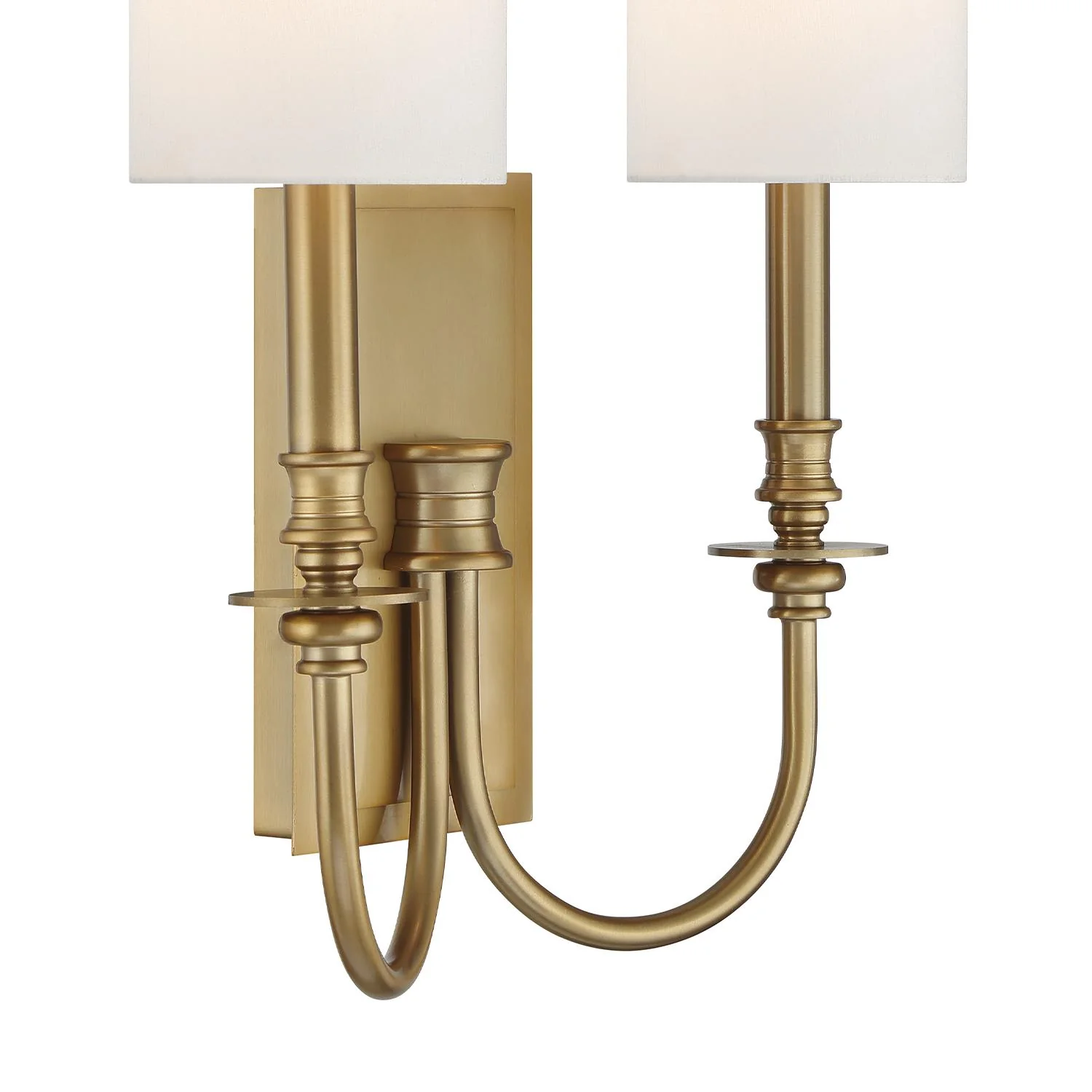 Crystorama Lloyd 14.5'' Aged Brass Sconce - Image 4