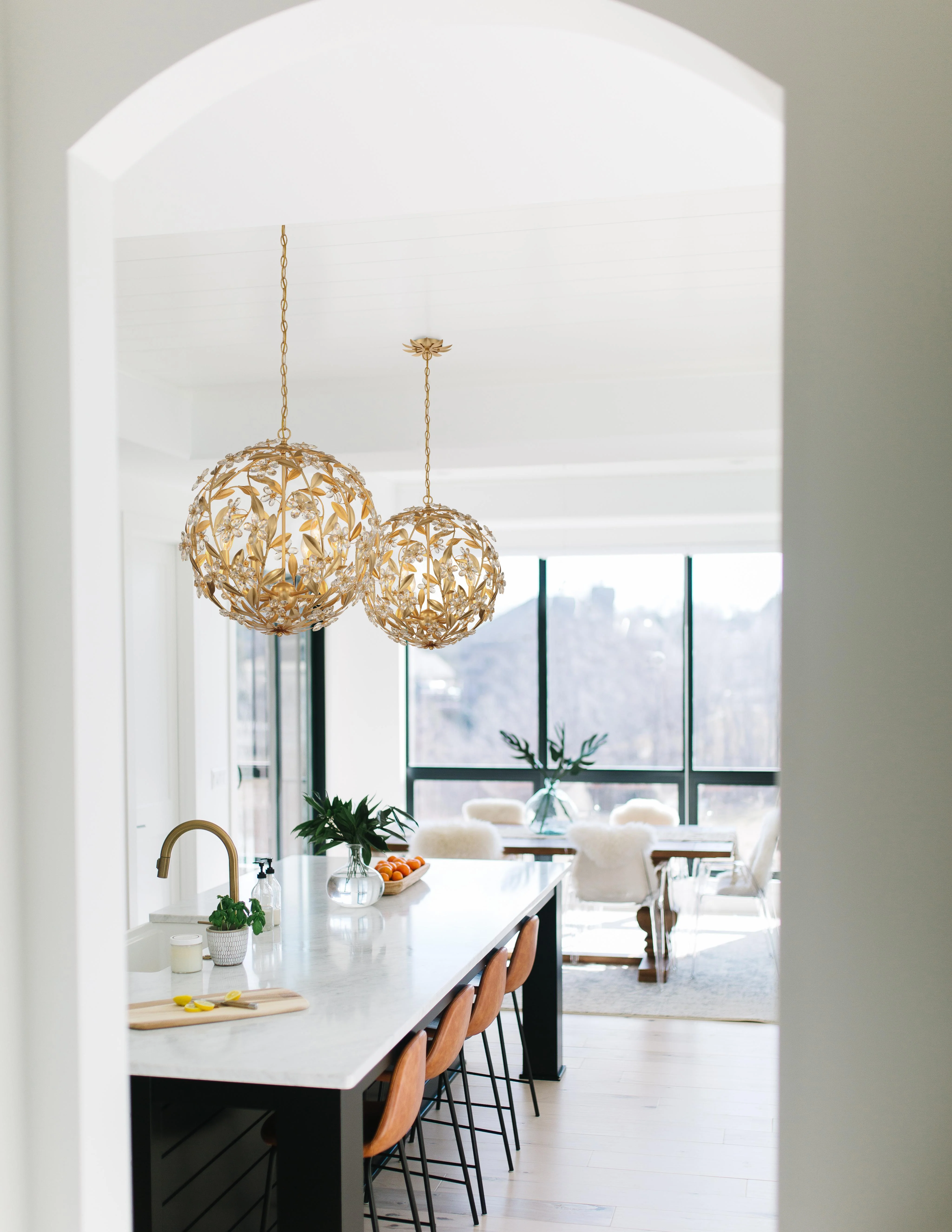 Crystorama Marselle 22'' Antique Gold Chandelier - Image 6