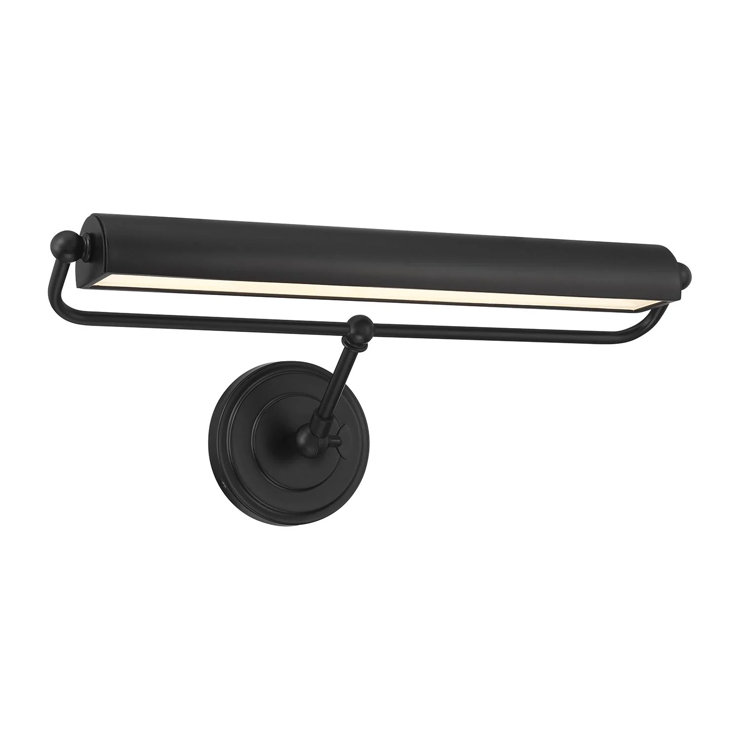 Crystorama Miller 21.5'' Led Matte Black Picture Light