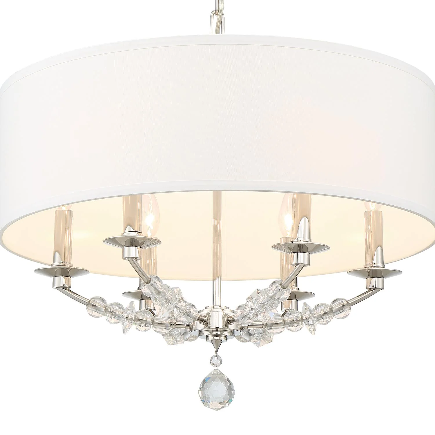 Crystorama Mirage 24'' Polished Nickel Chandelier - Image 6