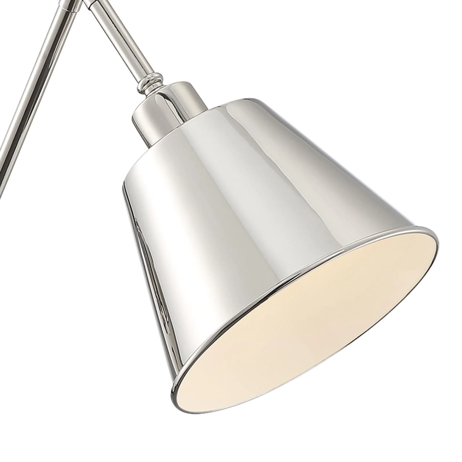 Crystorama Mitchell 7.25'' Polished Nickel Task Sconce - Image 5
