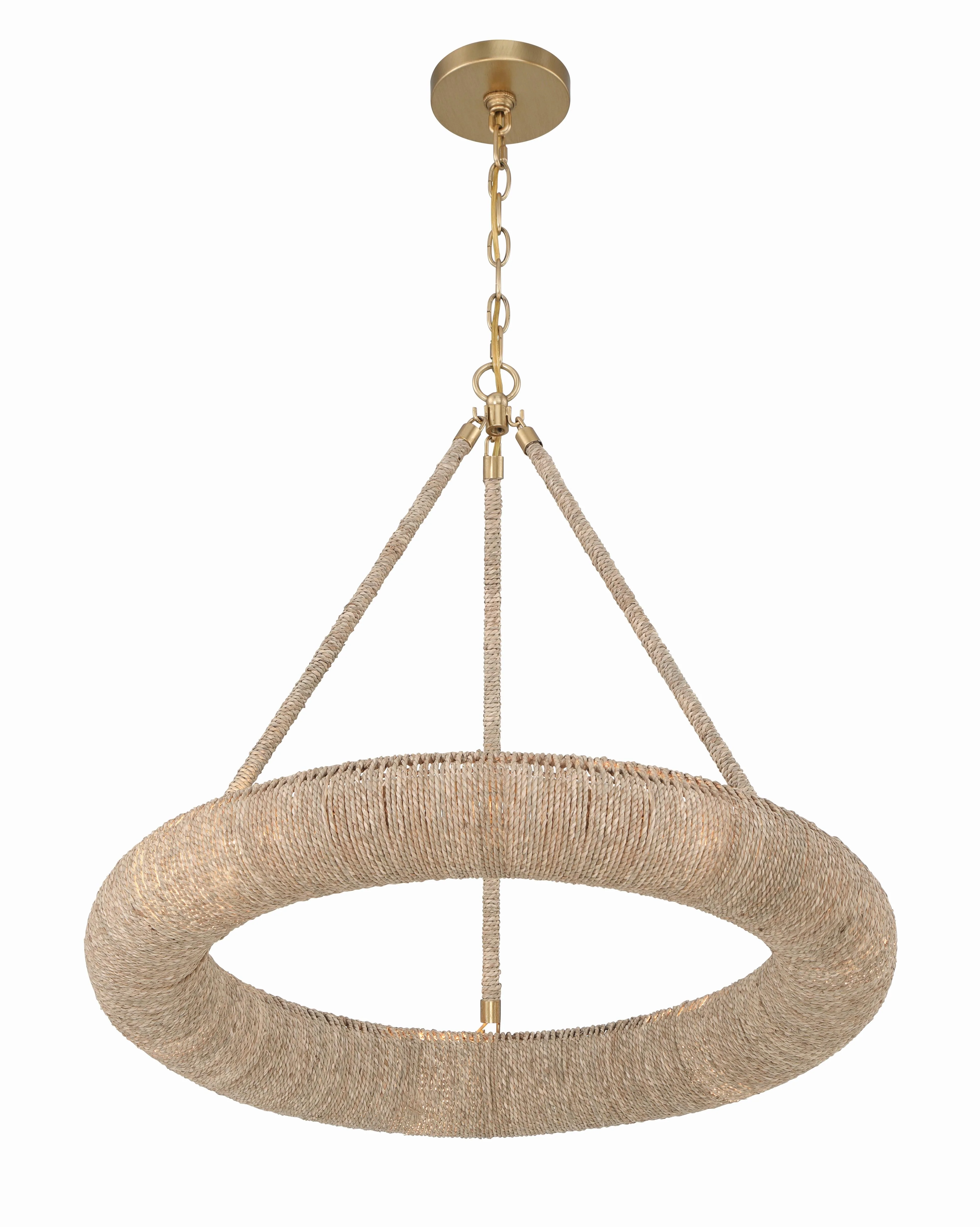 Crystorama Oakley 24'' Integrated Led Soft Gold Chandelier - Image 3
