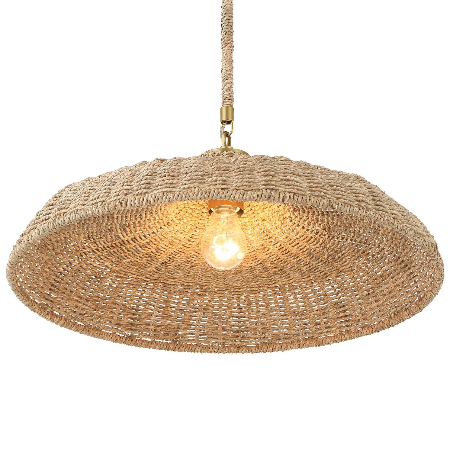 Crystorama Odessa 20.5'' Soft Gold Pendant - Image 6