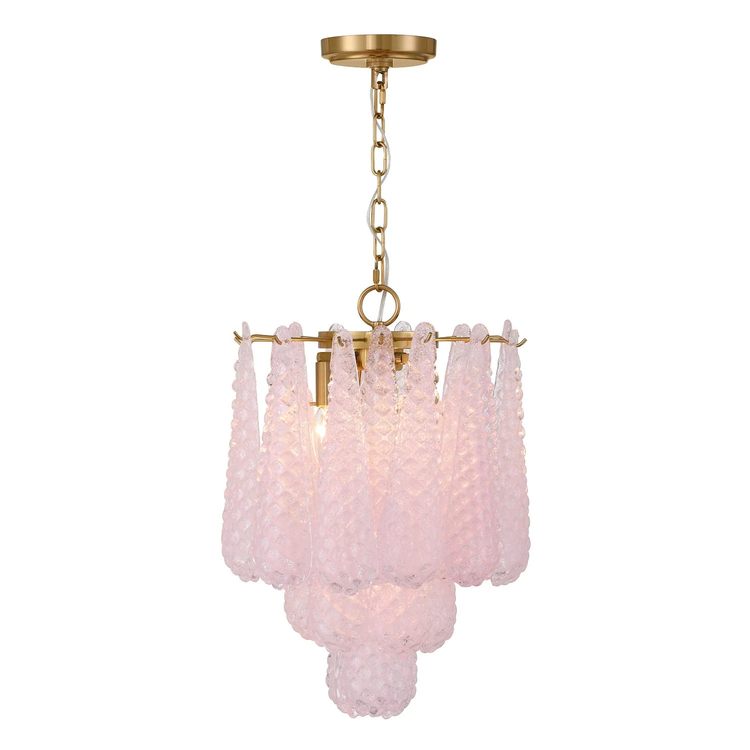 Crystorama Ollie 14.25'' Aged Brass Chandelier - Image 4