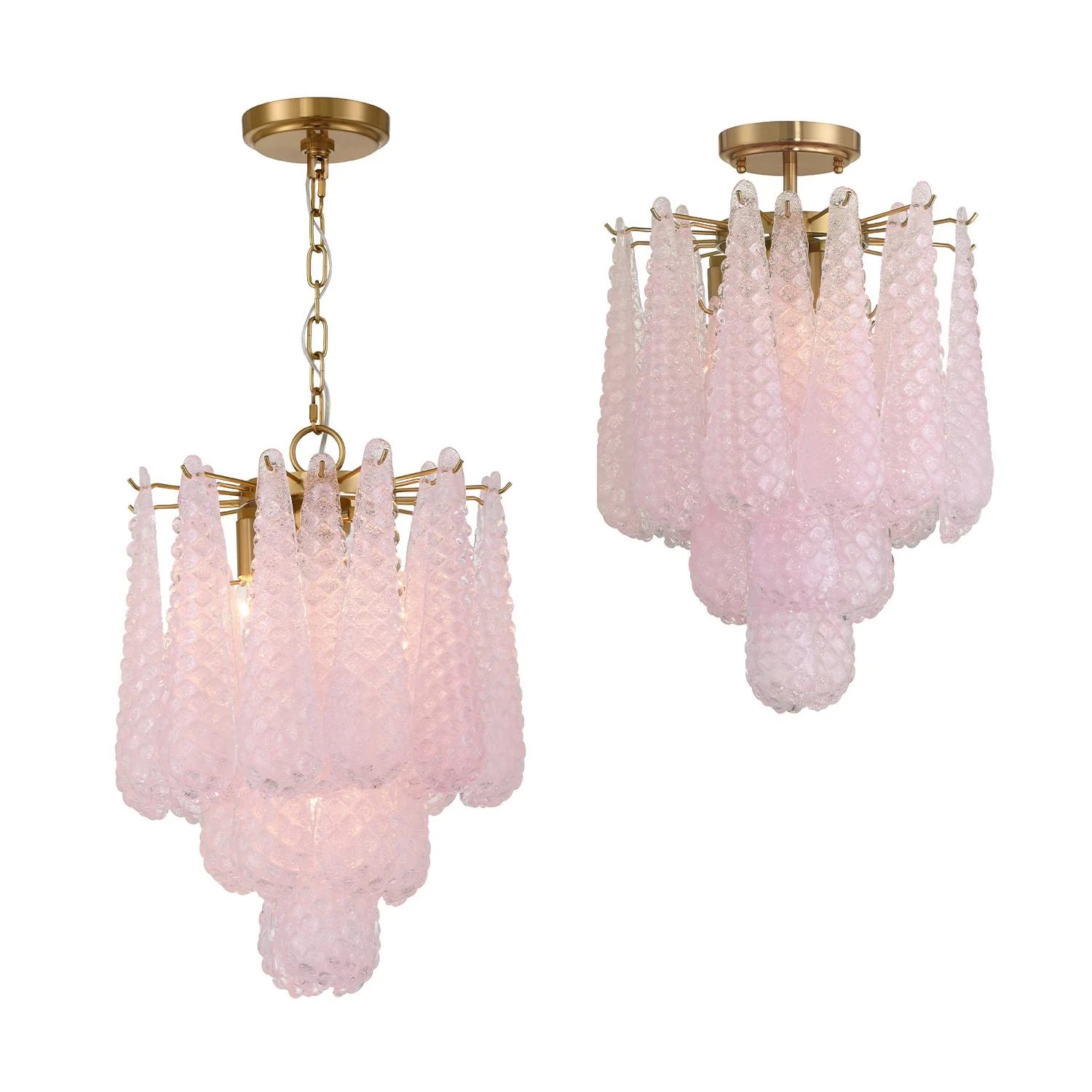 Crystorama Ollie 14.25'' Aged Brass Chandelier - Image 8