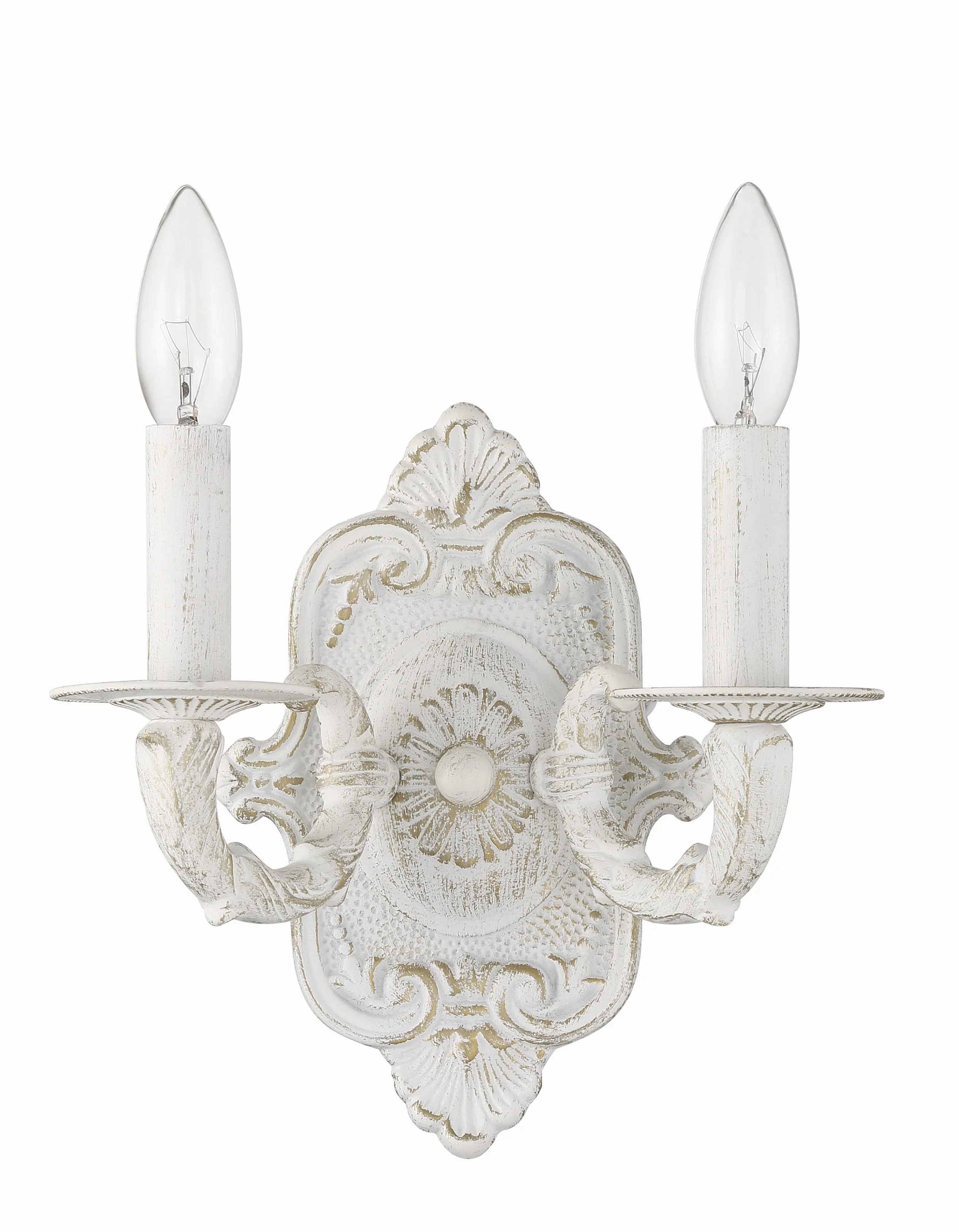 Crystorama Paris Market 10'' Antique White Sconce - Image 3