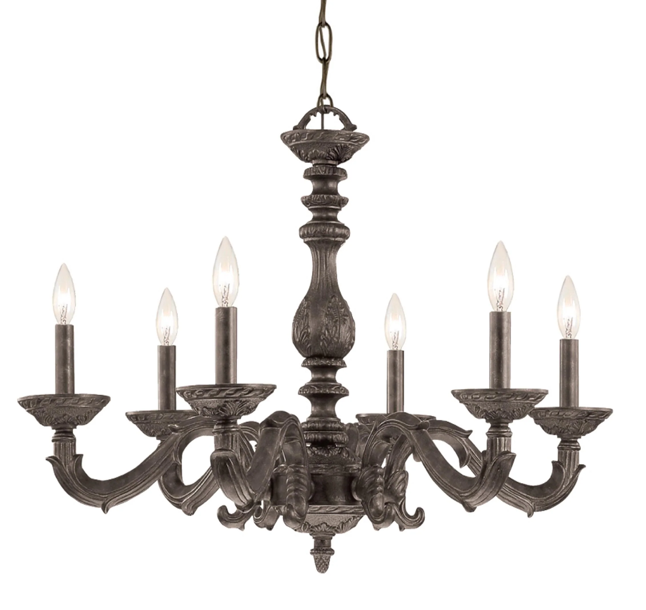 Crystorama Paris Market 28'' Venetian Bronze Chandelier