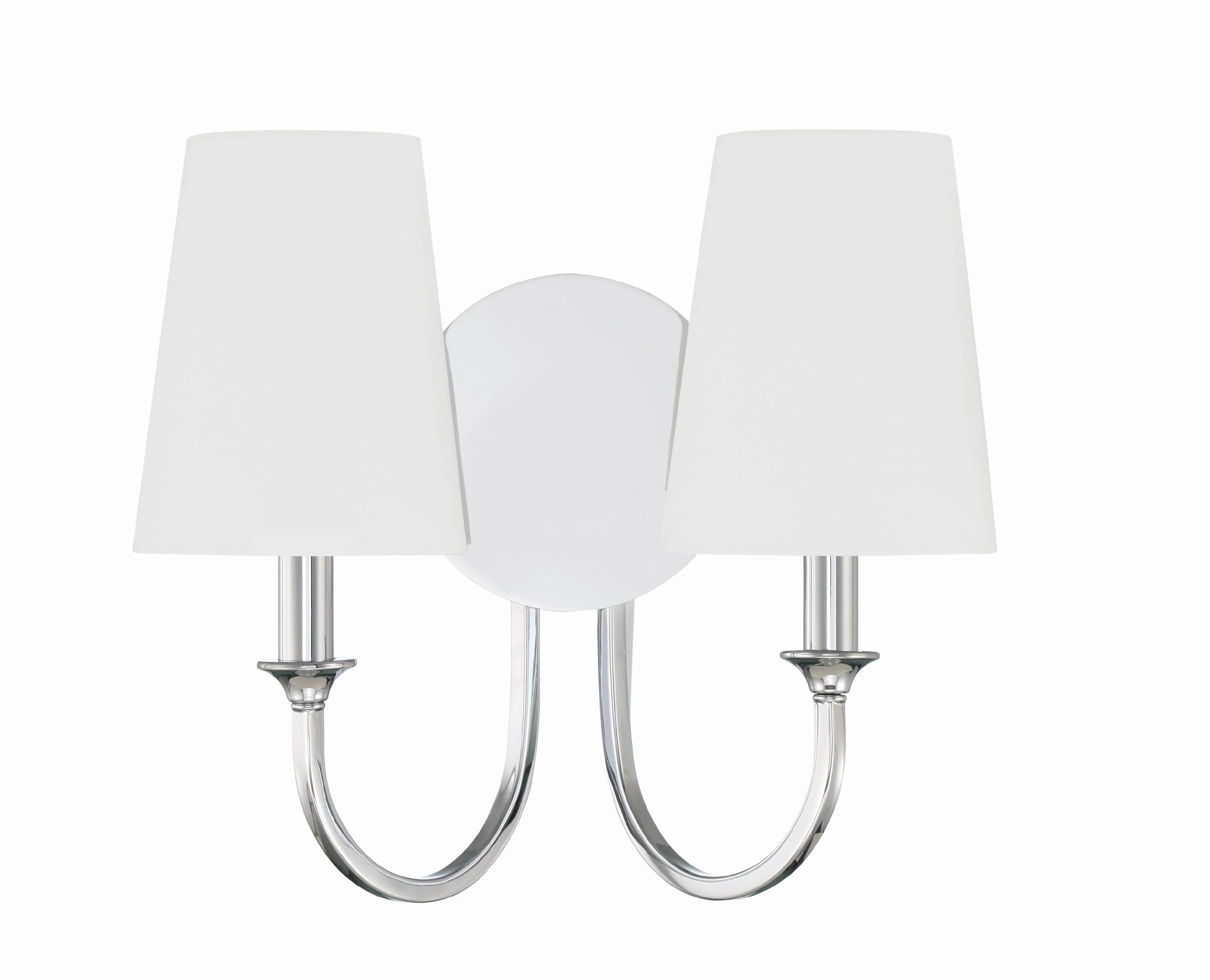 Crystorama Payton 13.5'' Polished Chrome Sconce - Image 2
