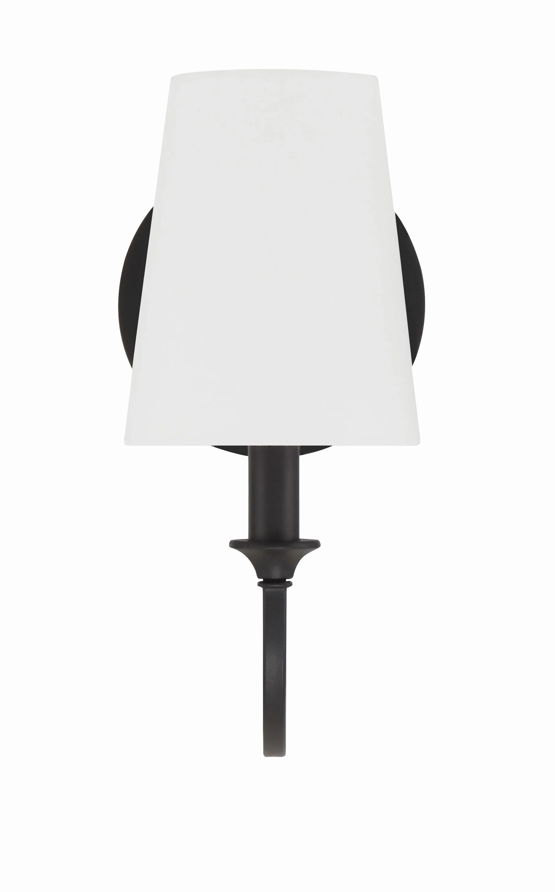 Crystorama Payton 5.5'' Black Forged Sconce - Image 5