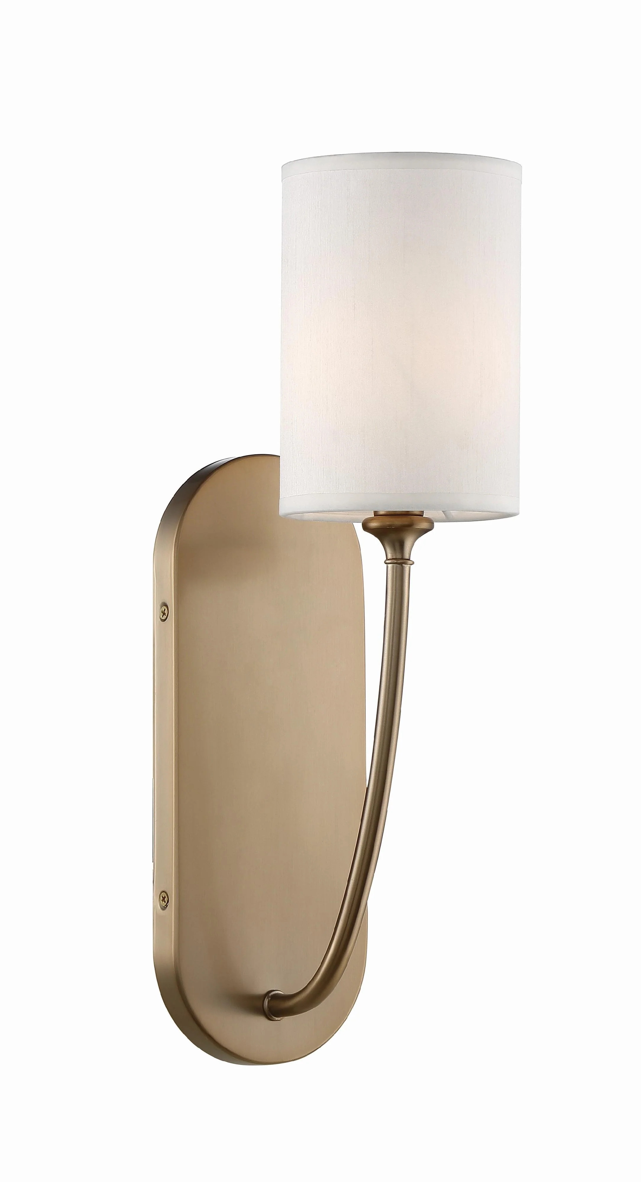 Crystorama Preston 4.75'' Vibrant Gold Sconce