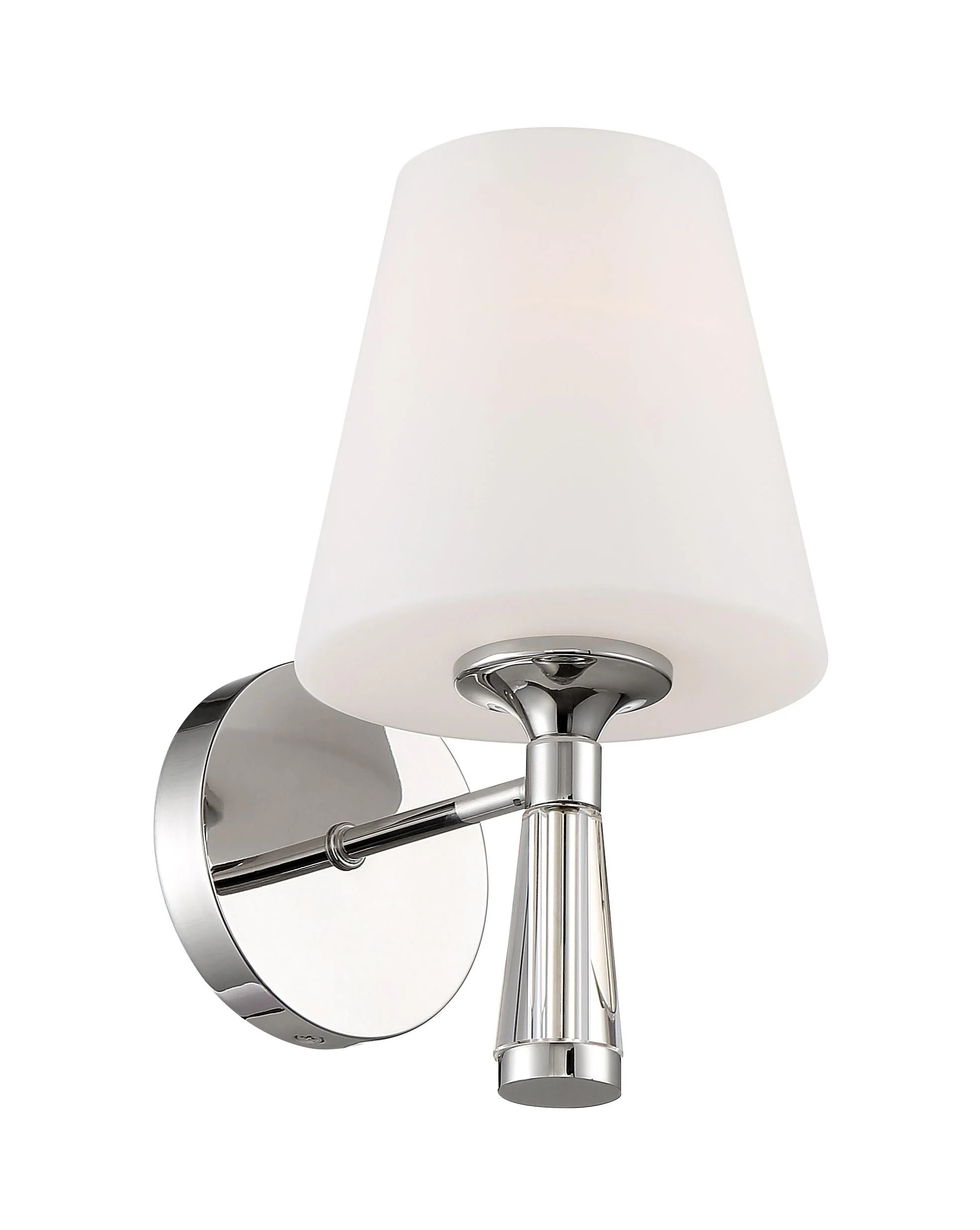 Crystorama Ramsey 6'' Polished Nickel Sconce - Image 4