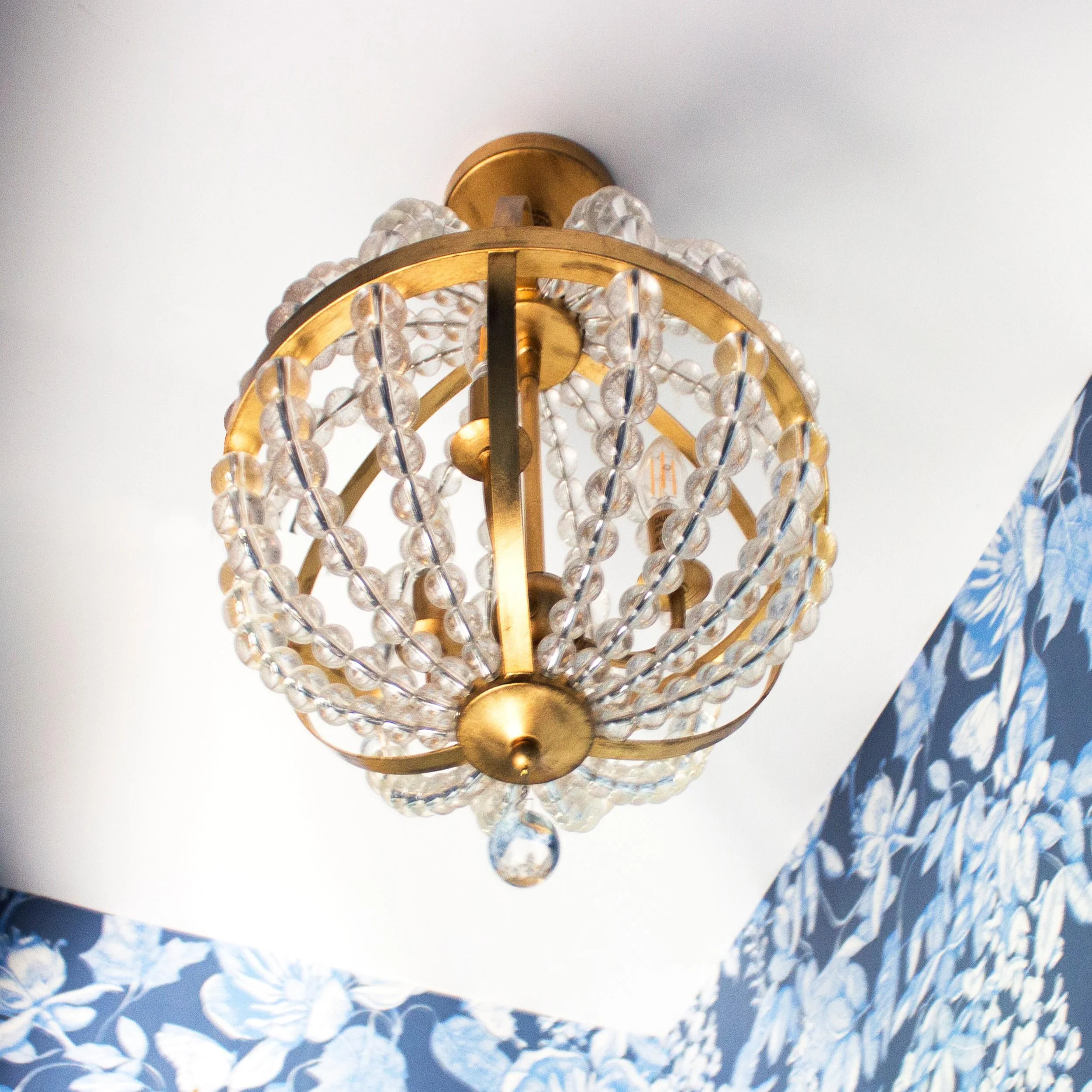 Crystorama Roxy 14'' Antique Gold Chandelier - Image 6