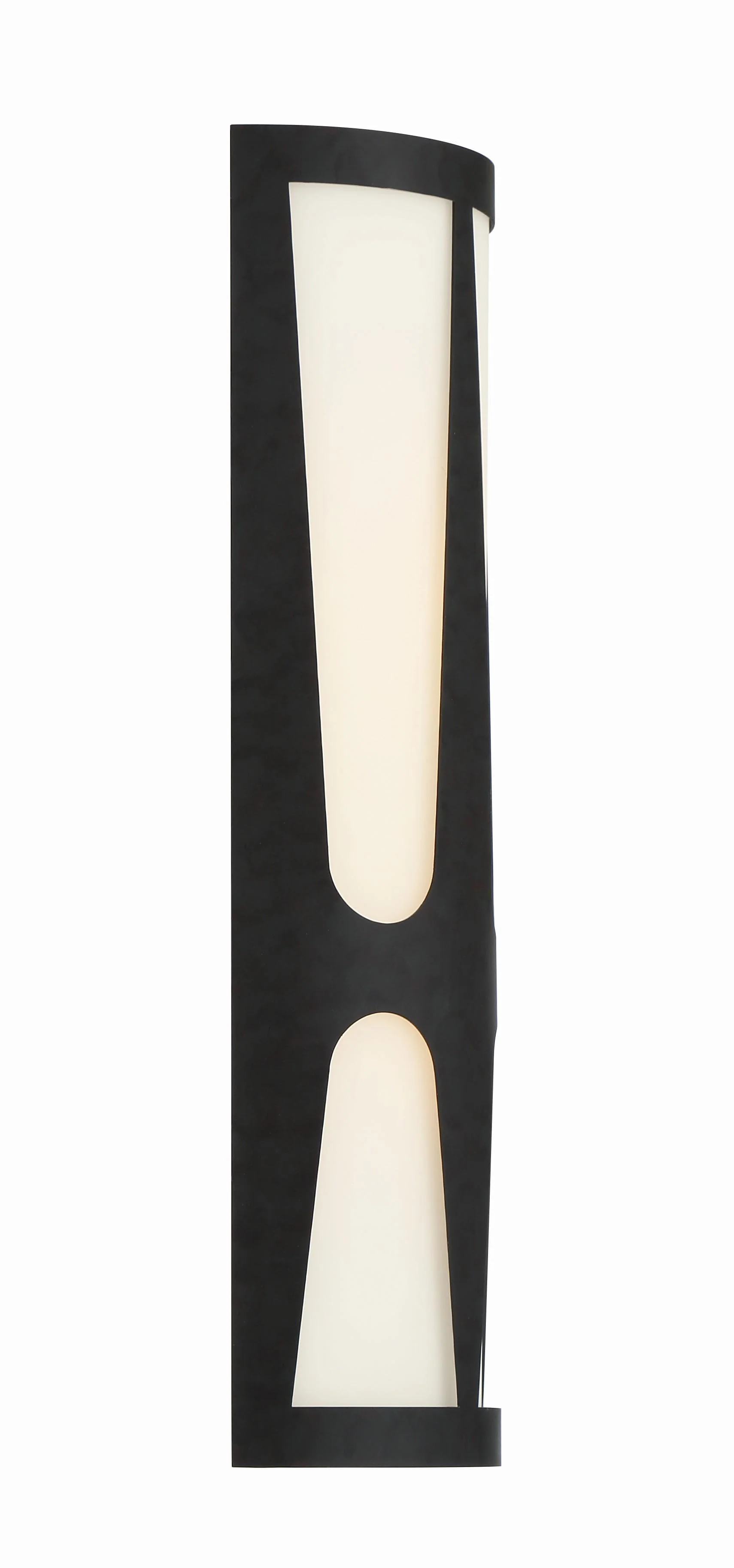 Crystorama Royston 6.75'' Black Sconce - Image 4