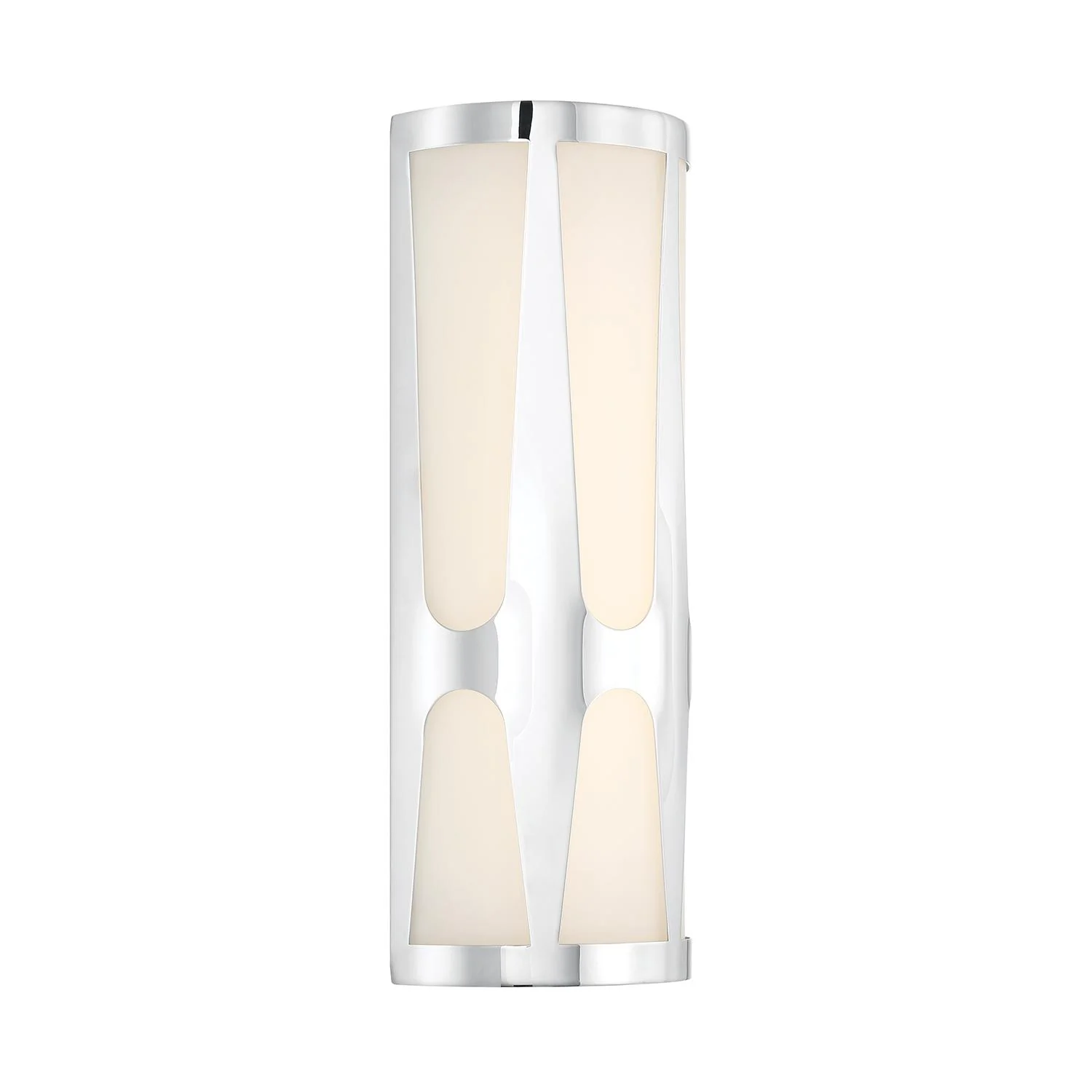 Crystorama Royston 6.75'' Integrated Led Polished Chrome Sconce - Image 3