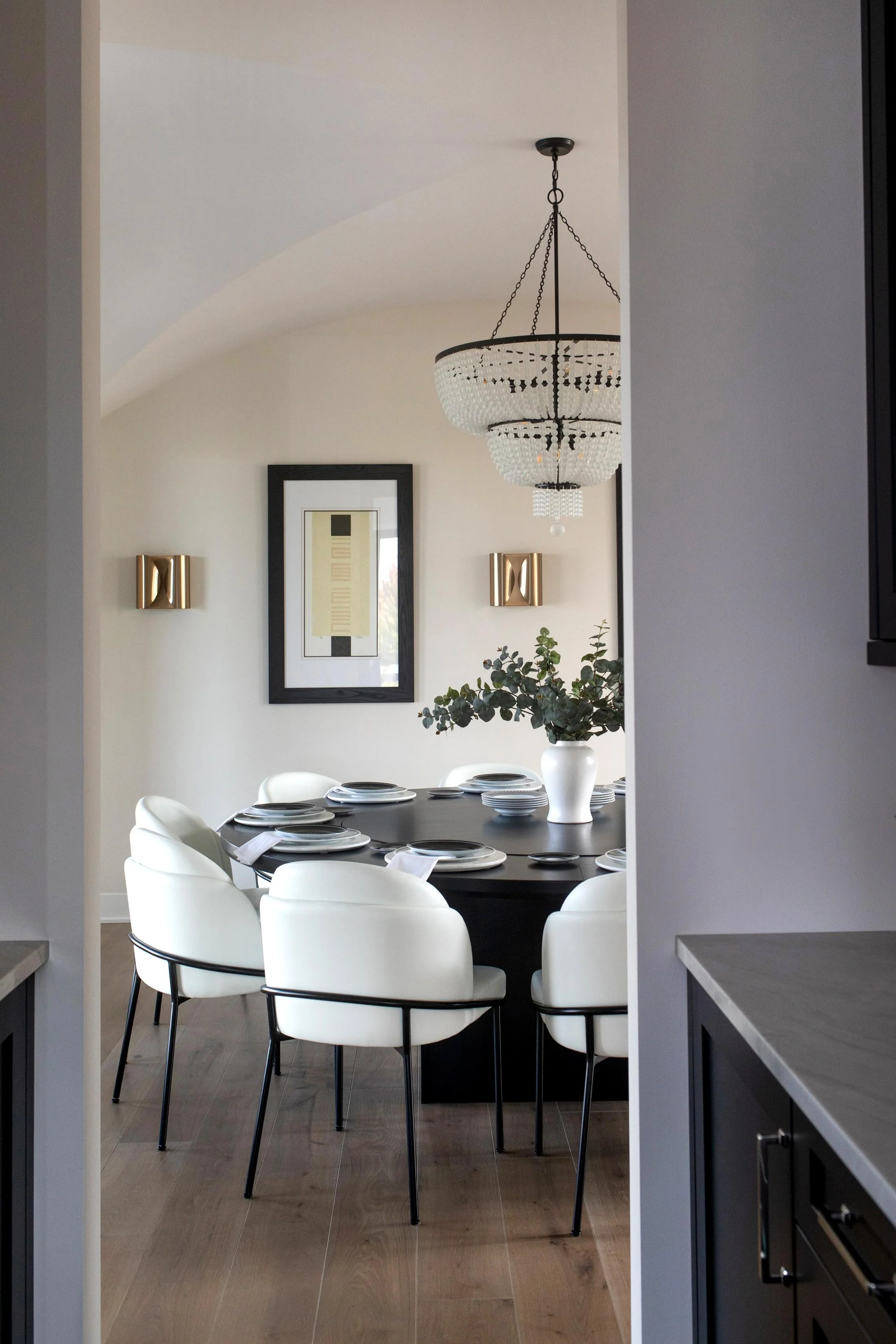 Crystorama Rylee 32'' Matte Black Chandelier - Image 8