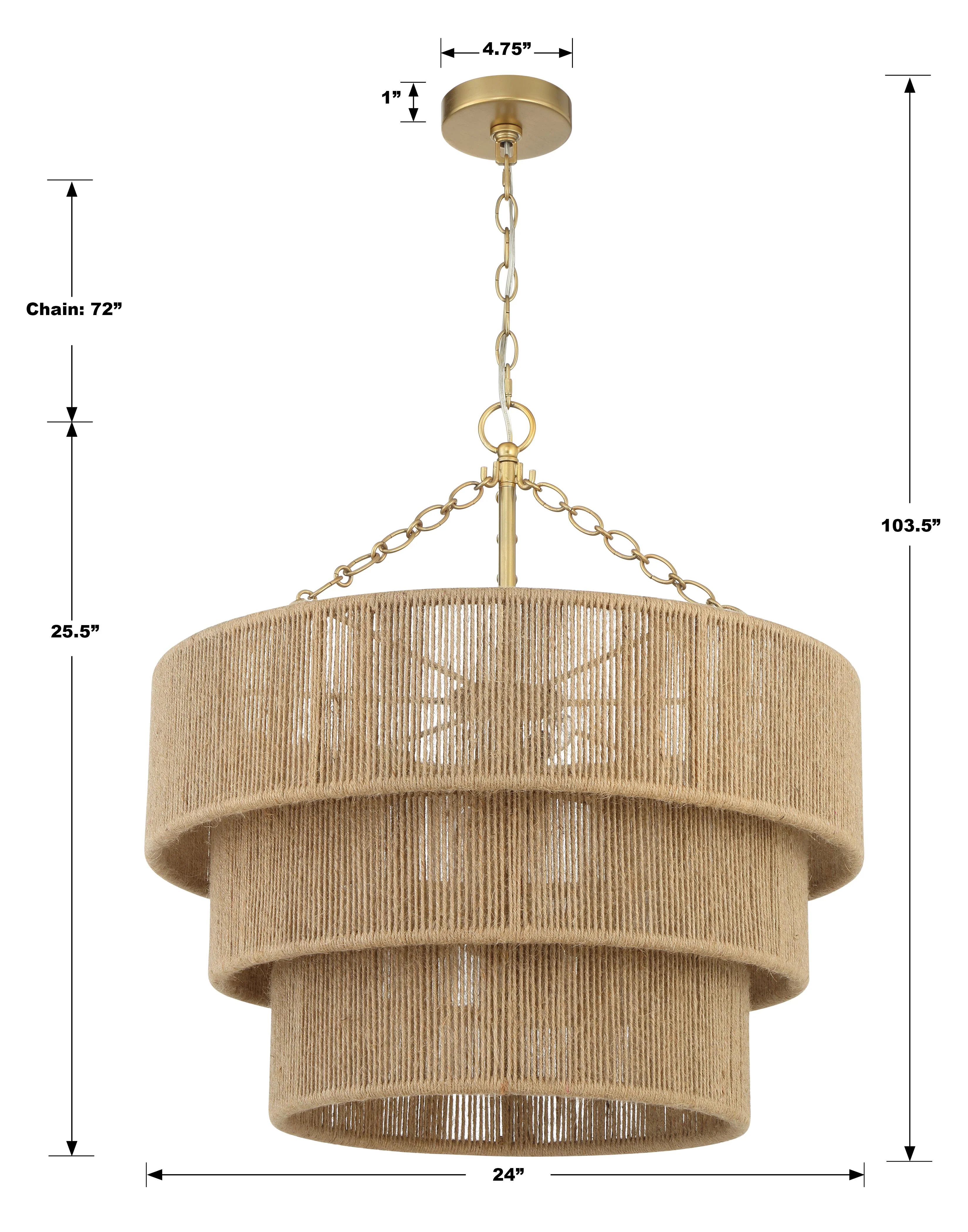 Crystorama Shyla 24'' Soft Gold Chandelier - Image 6