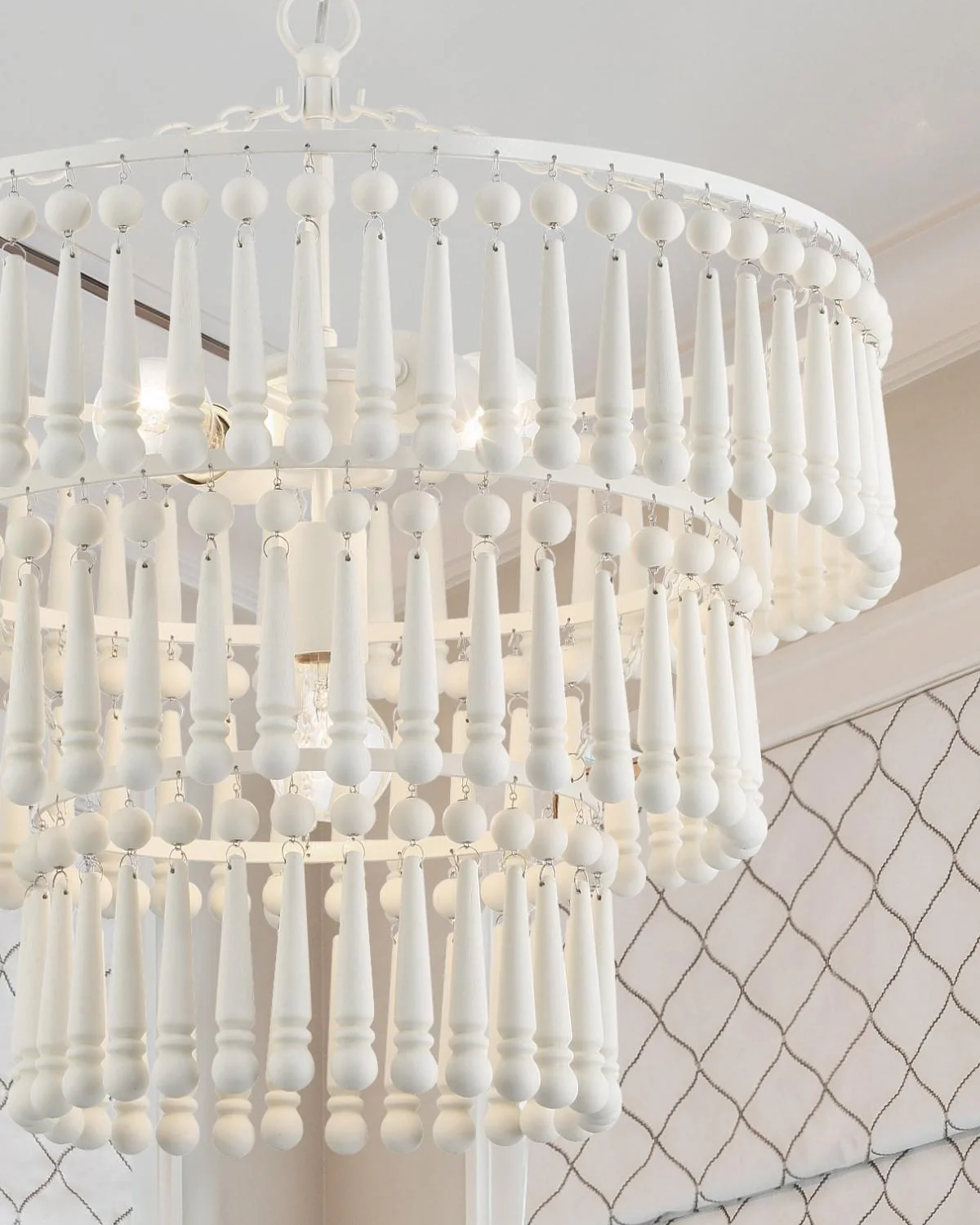 Crystorama Tiana 20.5'' Matte White Chandelier - Image 9